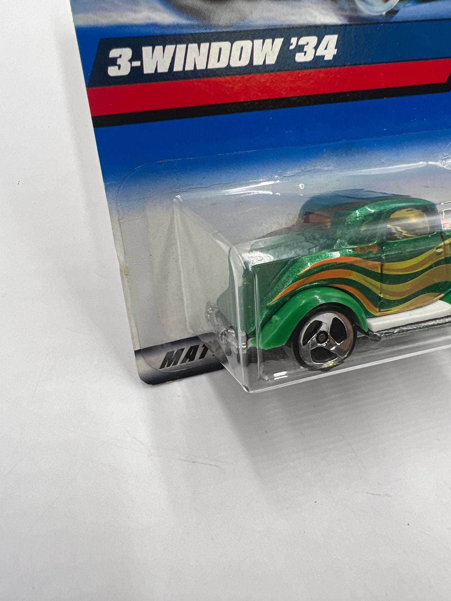 2000 Hot Wheels #132 3-Window 34 Green 35C