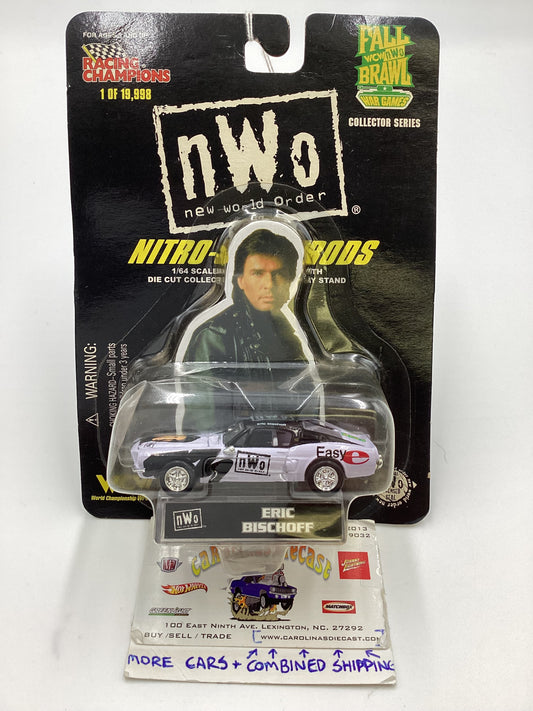 Racing Champions NWO Nitro Streetrods Eric Biscoff 68 Mustang White/Black SR