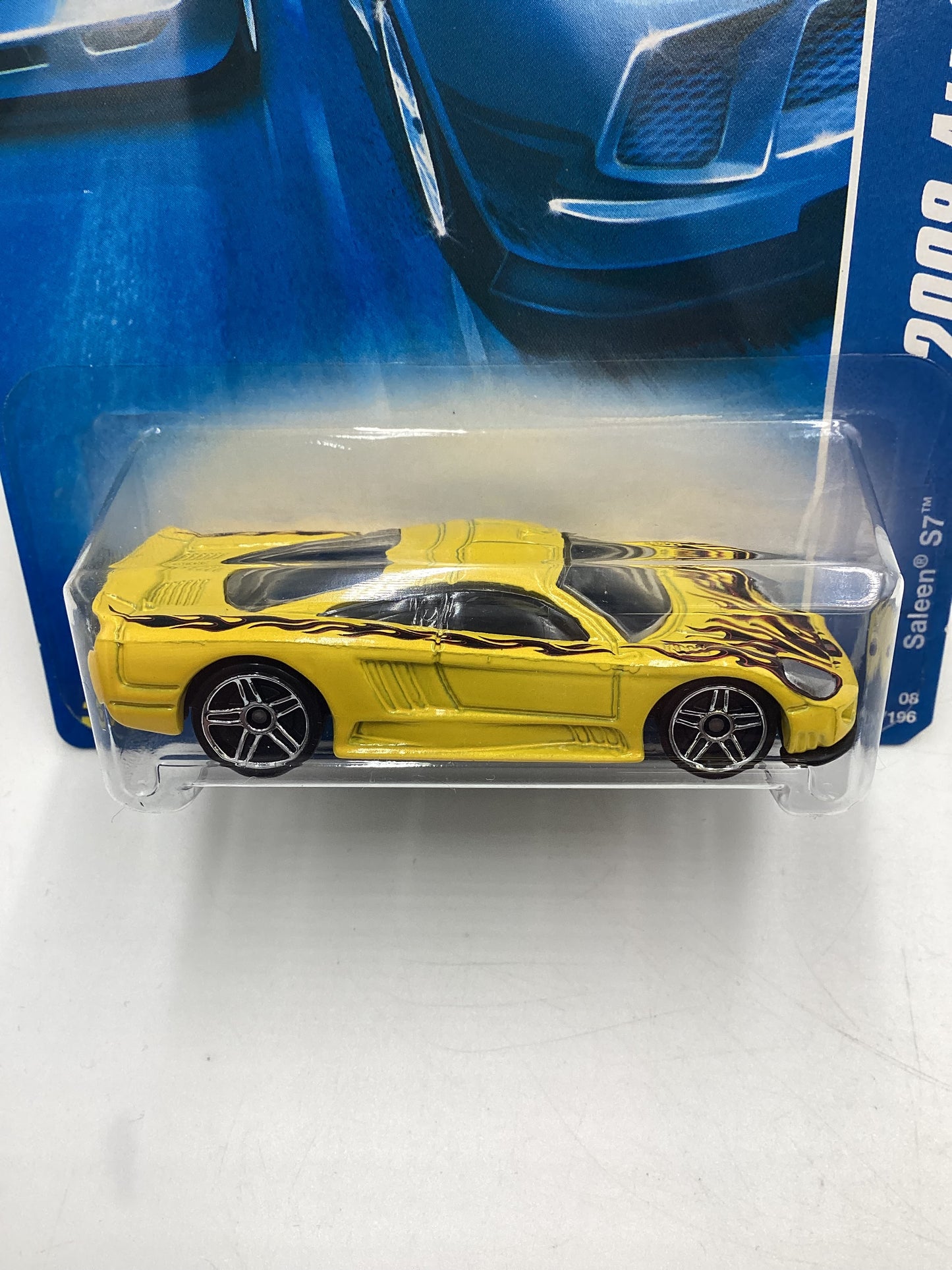 2008 Hot Wheels All Stars #72 Saleen S7 Yellow 28D