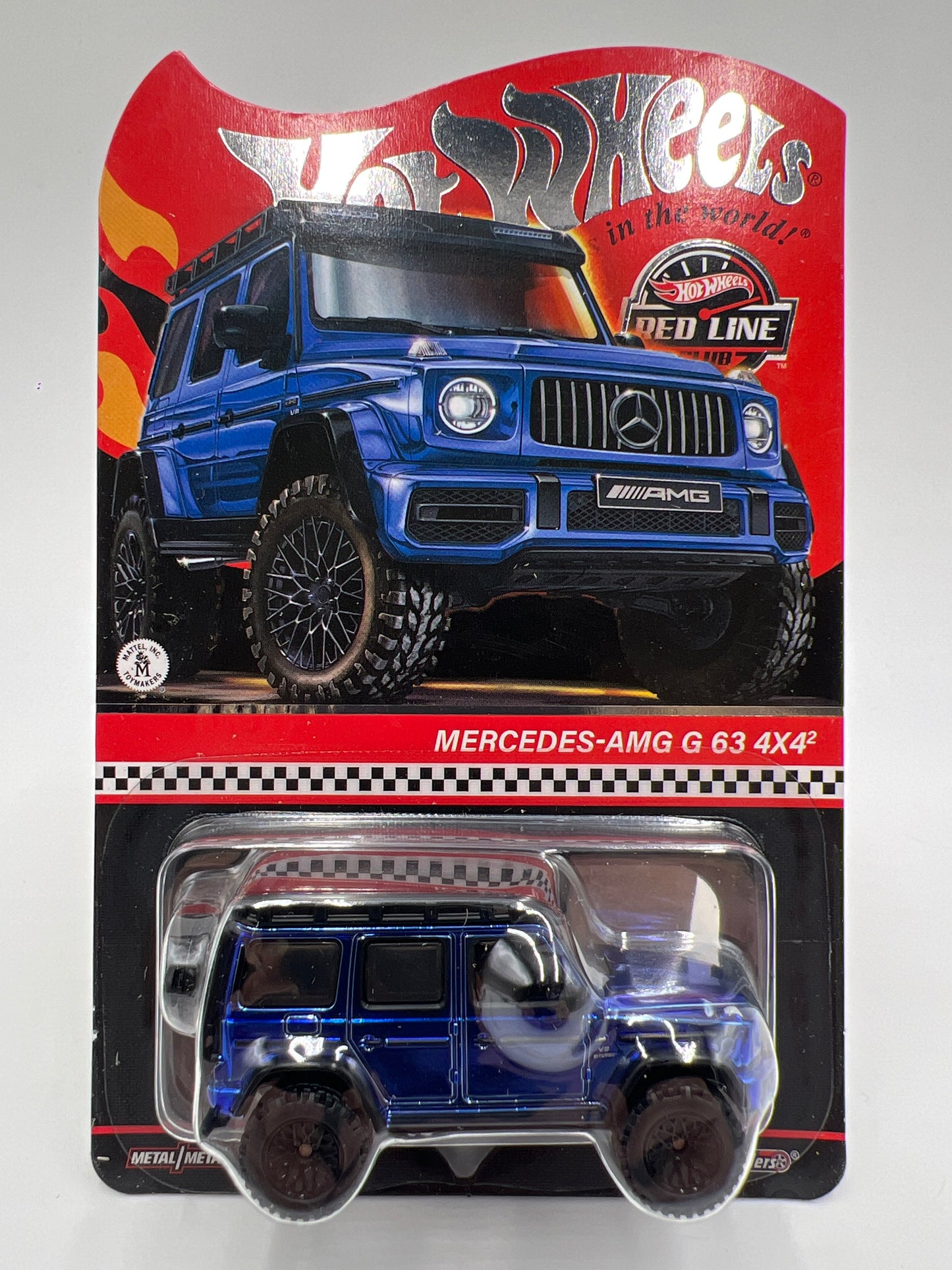 2024 Hot Wheels RLC #26034/30000 Mercedes AMG G 64 4x4 Blue W/Protector