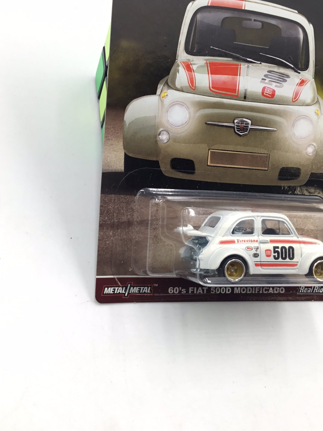 Hot wheels car culture air cooled 60’s Fiat 500D Modificado #5 F2