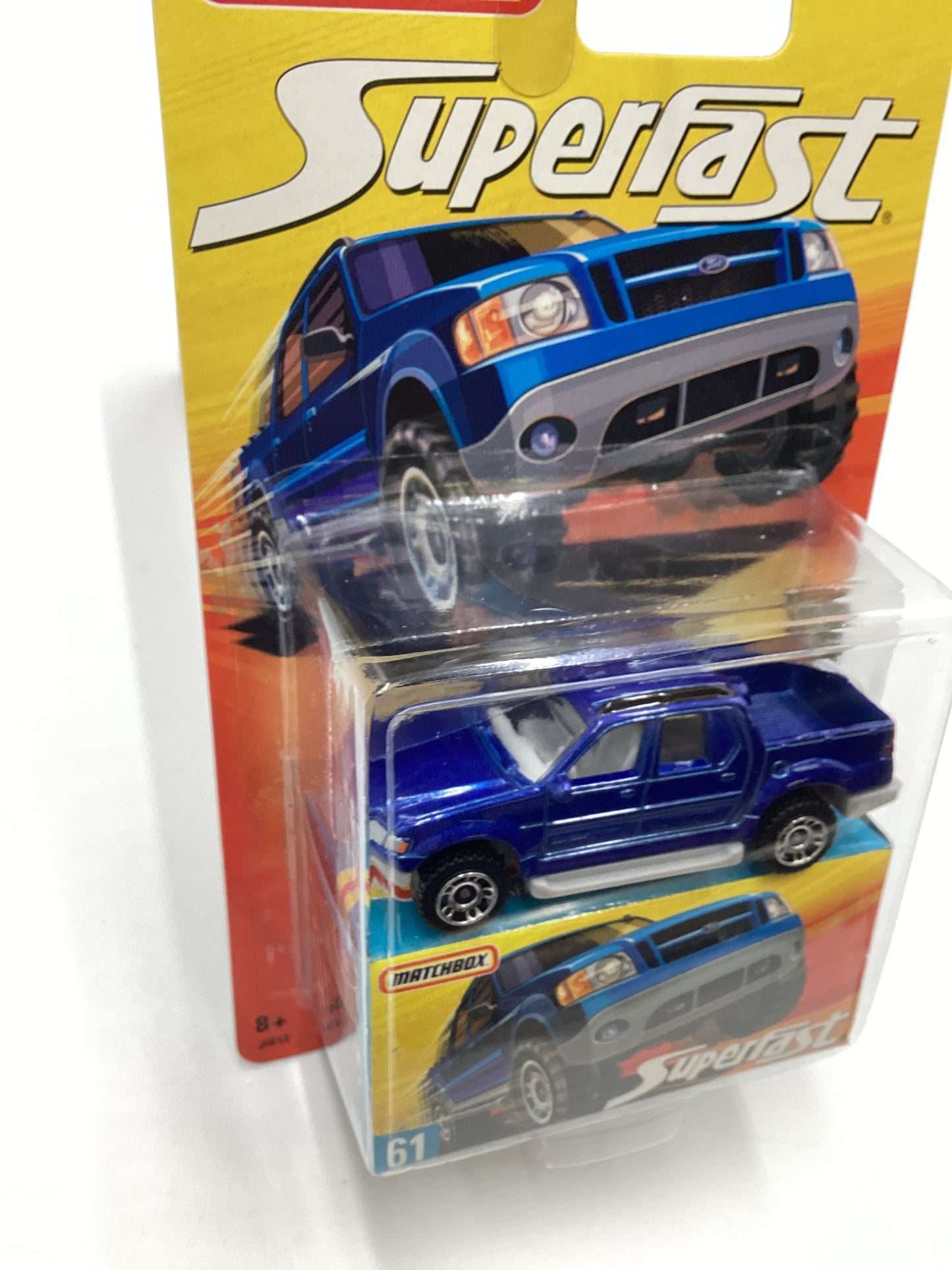 Matchbox Superfast #61 Ford Explorer Sport Trac Blue 172A