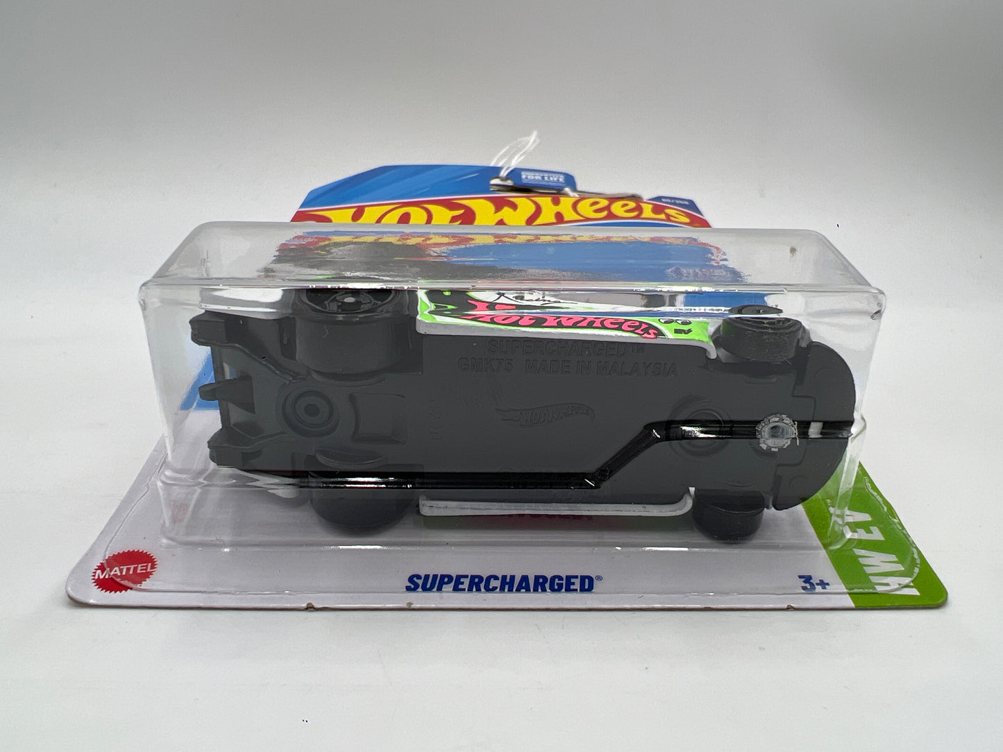 2025 Hot Wheels H Case HW EV #60 Supercharged White 115E