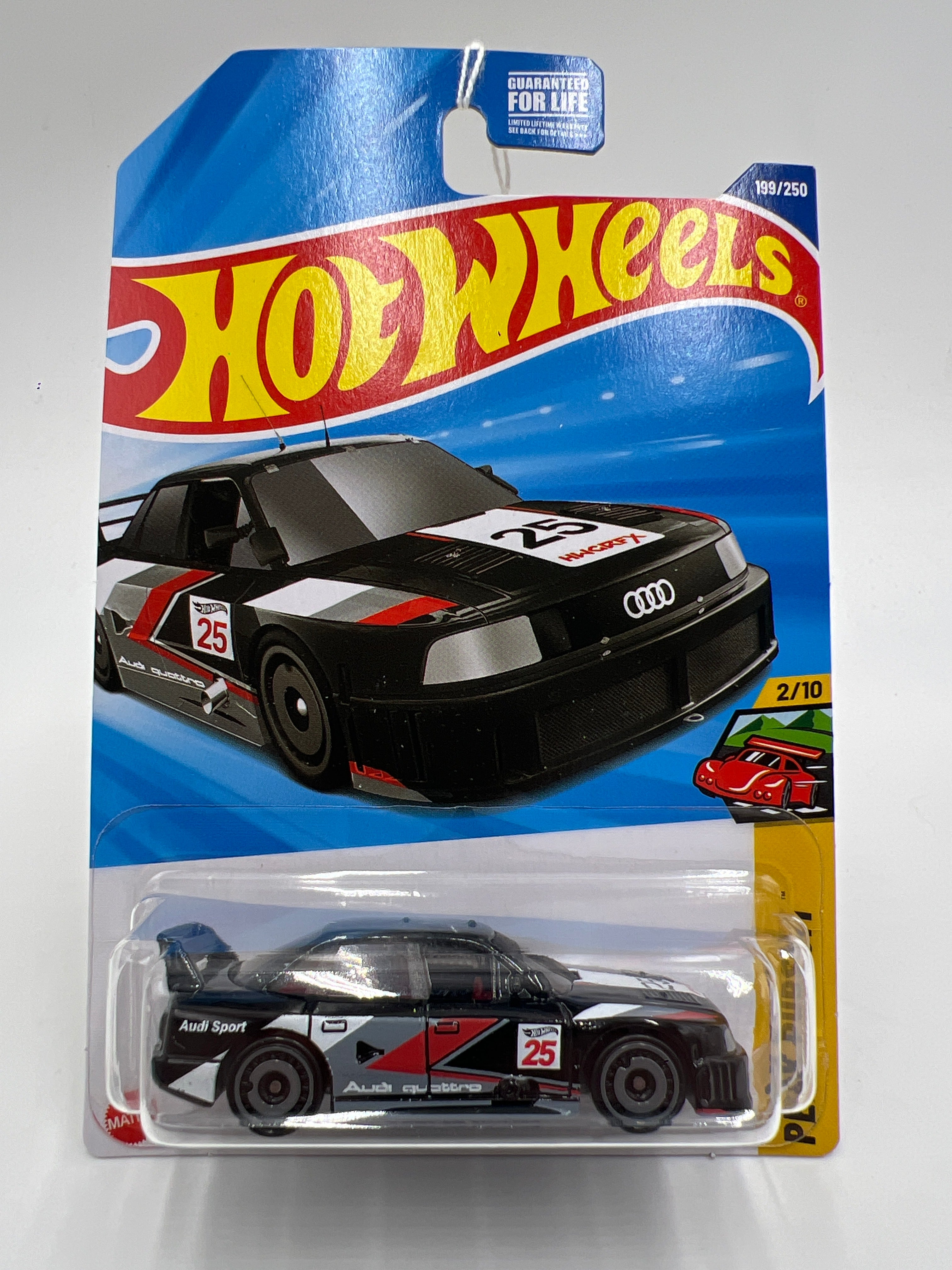 2025 Hot Wheels Q Case Peak Pursuit #199 Audi 90 Quattro Black