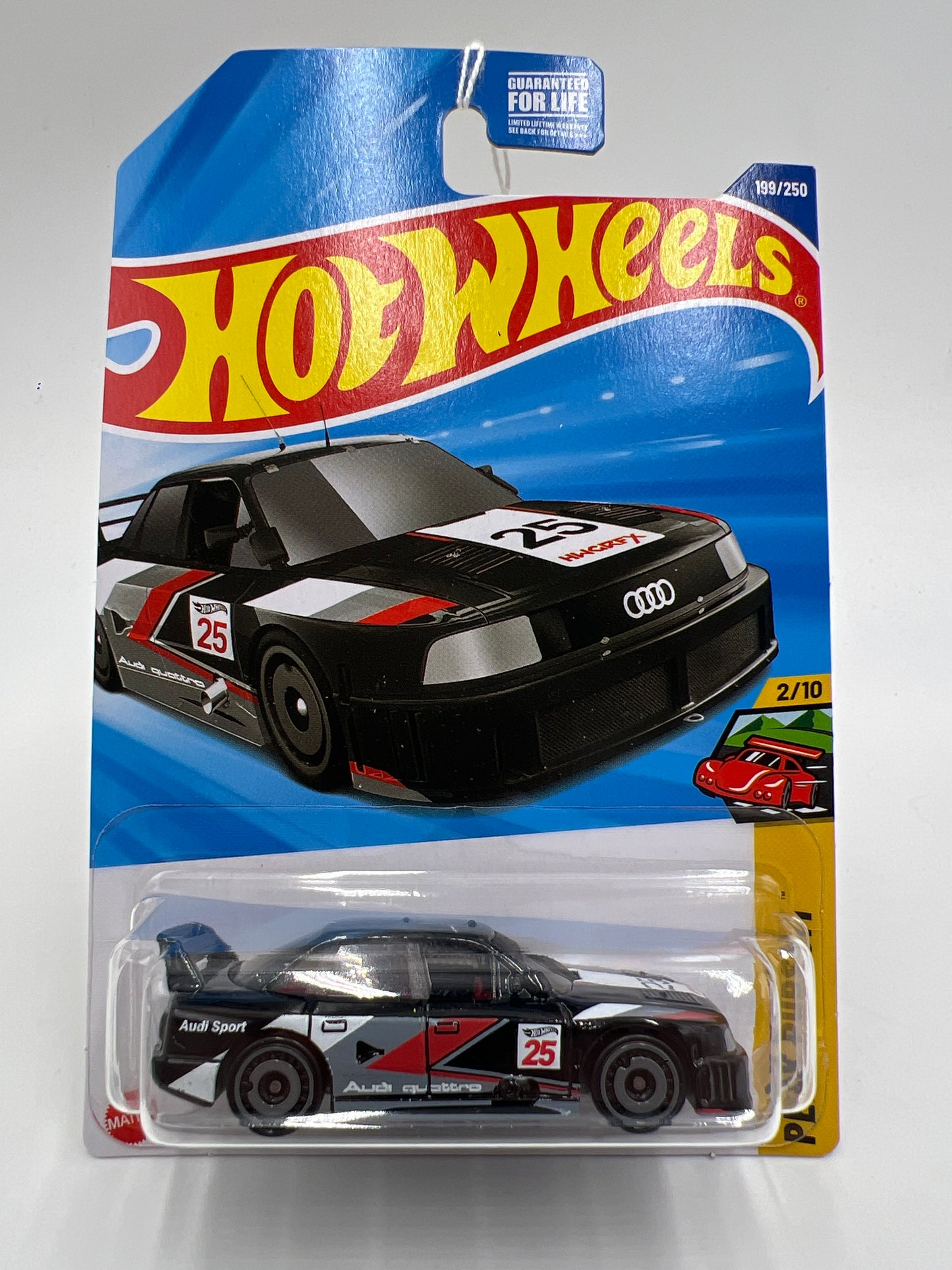 2025 Hot Wheels Q Case Peak Pursuit #199 Audi 90 Quattro Black 105A