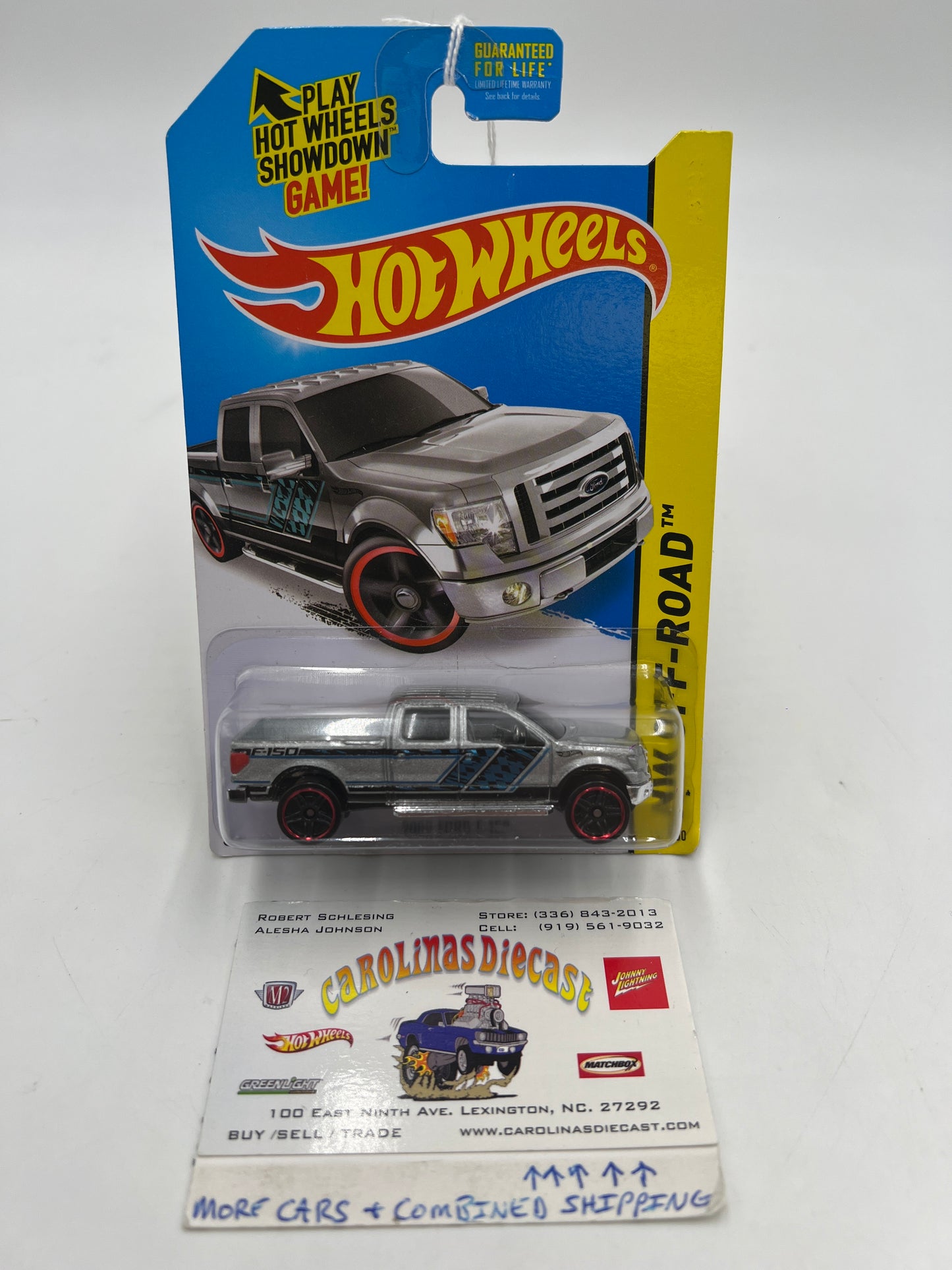 2014 Hot Wheels Off-Road #137 2009 Ford F-150 Silver 23A