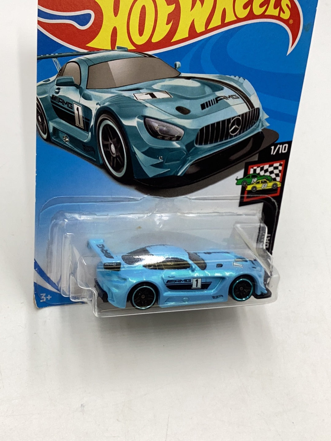 2019 Hot Wheels #74 16 Mercedes AMG GT3 90C