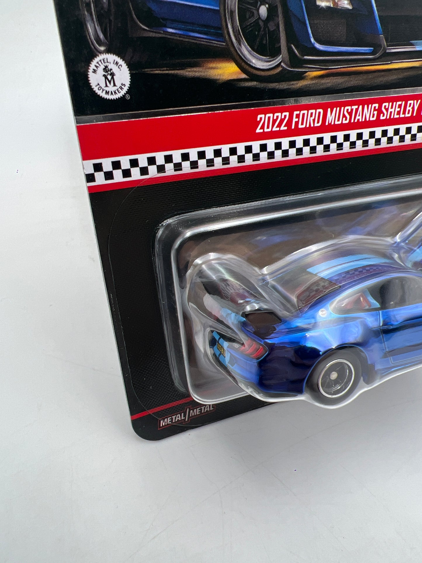 2026 Hot Wheels RLC 2022 Ford Mustang Shelby GT500 Code Red Blue W/Protector