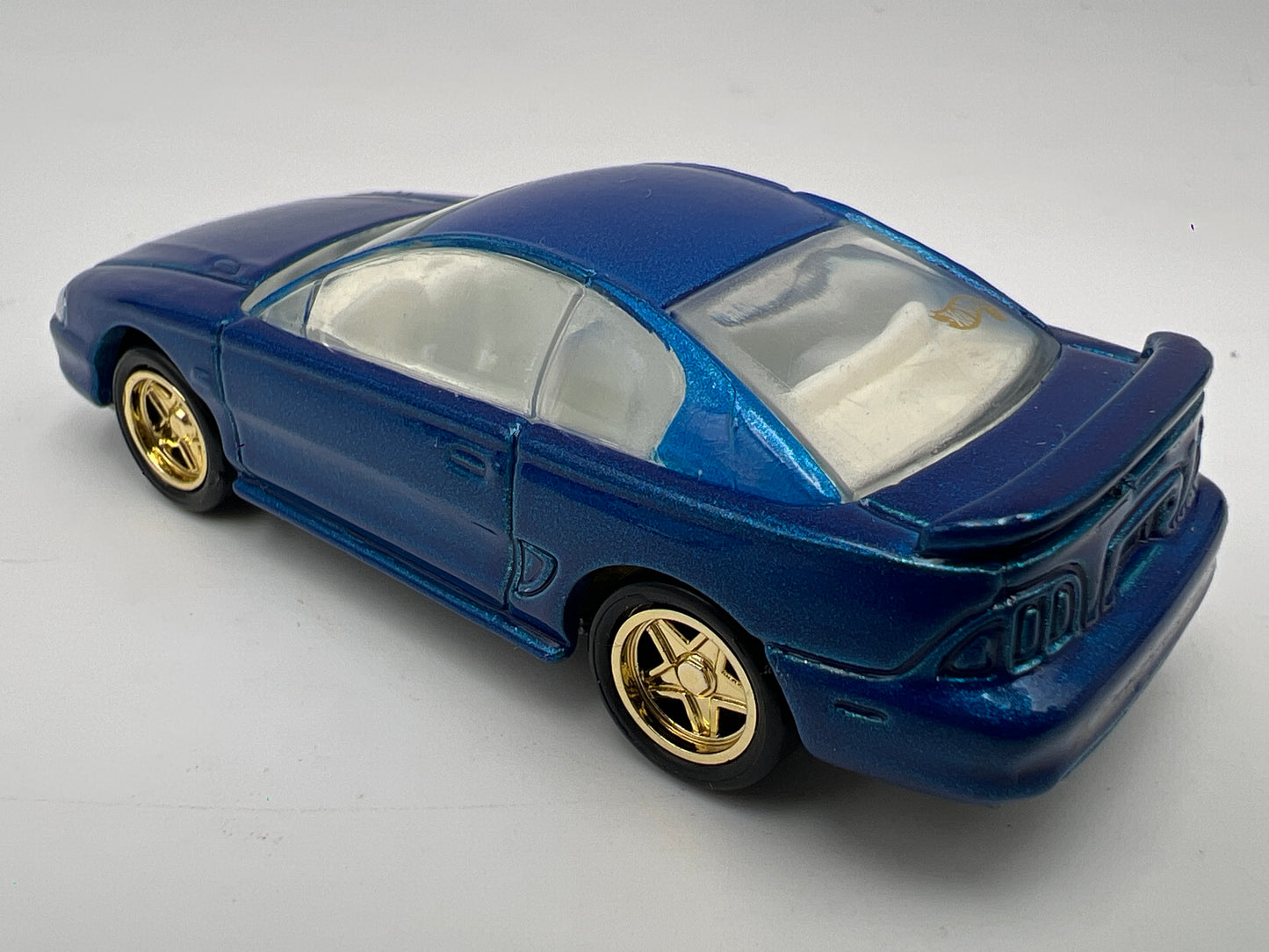 Hot Wheels FAO Schwarz History Of Hot Wheels II Set 96 Mustang GT Coupe Blue Loose