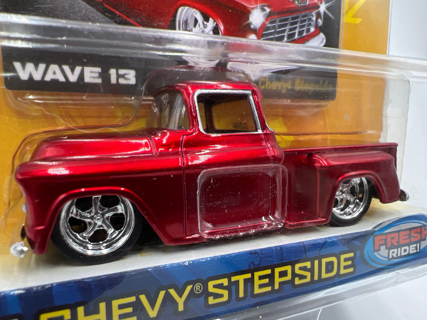Jada Toys Dub City Old Skool Wave 13 #135 56 Chevy Stepside Red