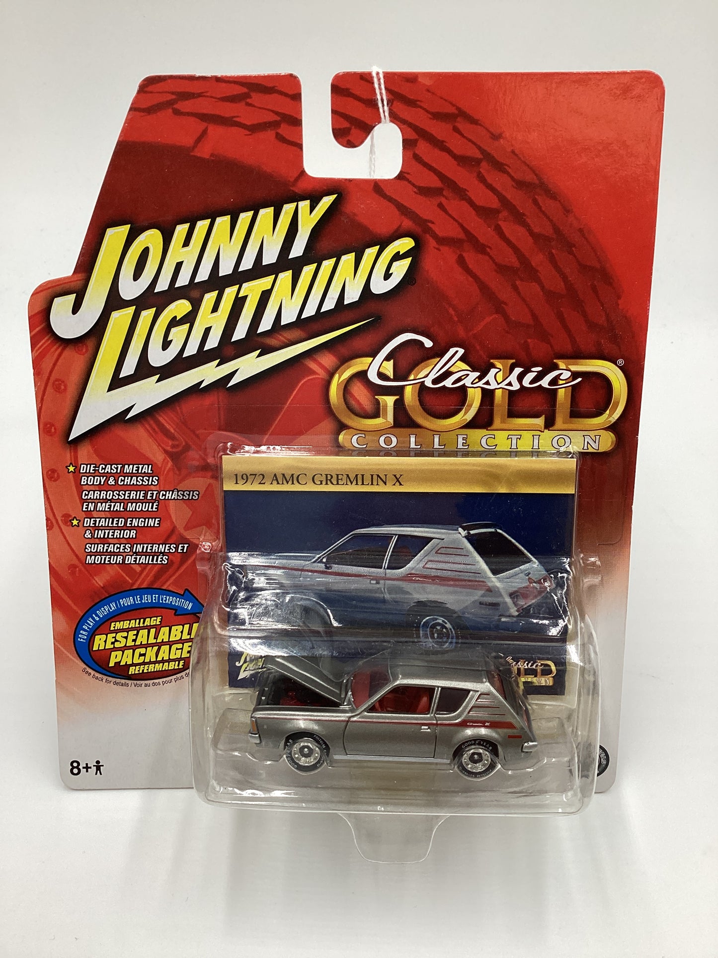 Johnny Lightning Classic Gold Collection 1972 AMC Gremlin X Silver 227C