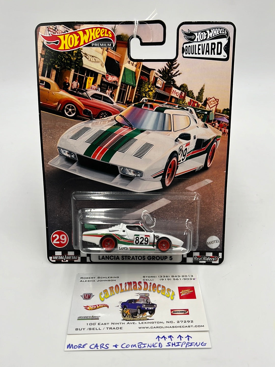 Hot Wheels Premium Boulevard #29 Lancia Stratos Group 5 262H