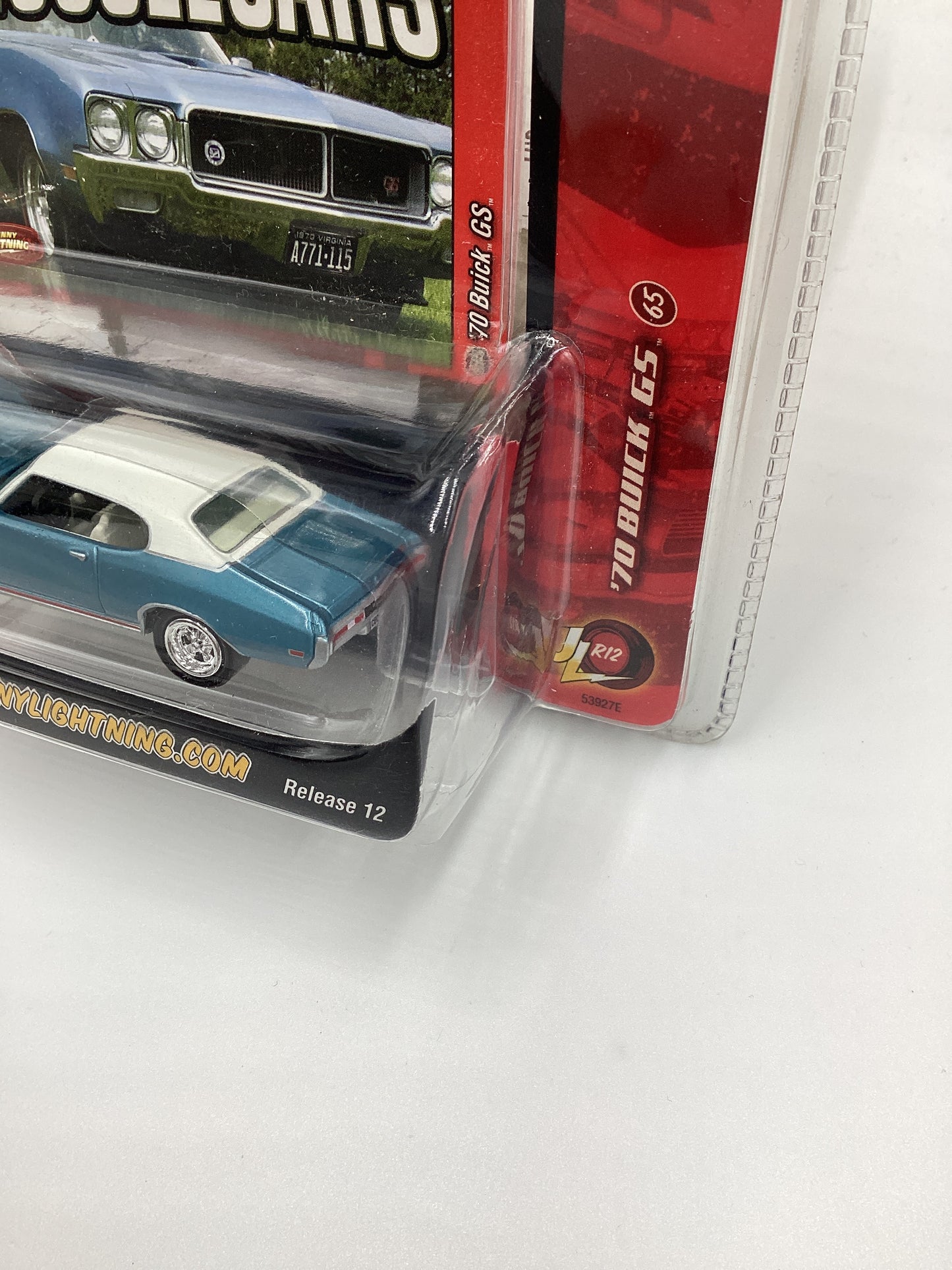 Johnny Lightning Muscle Cars 70 Buick GS Blue 221A