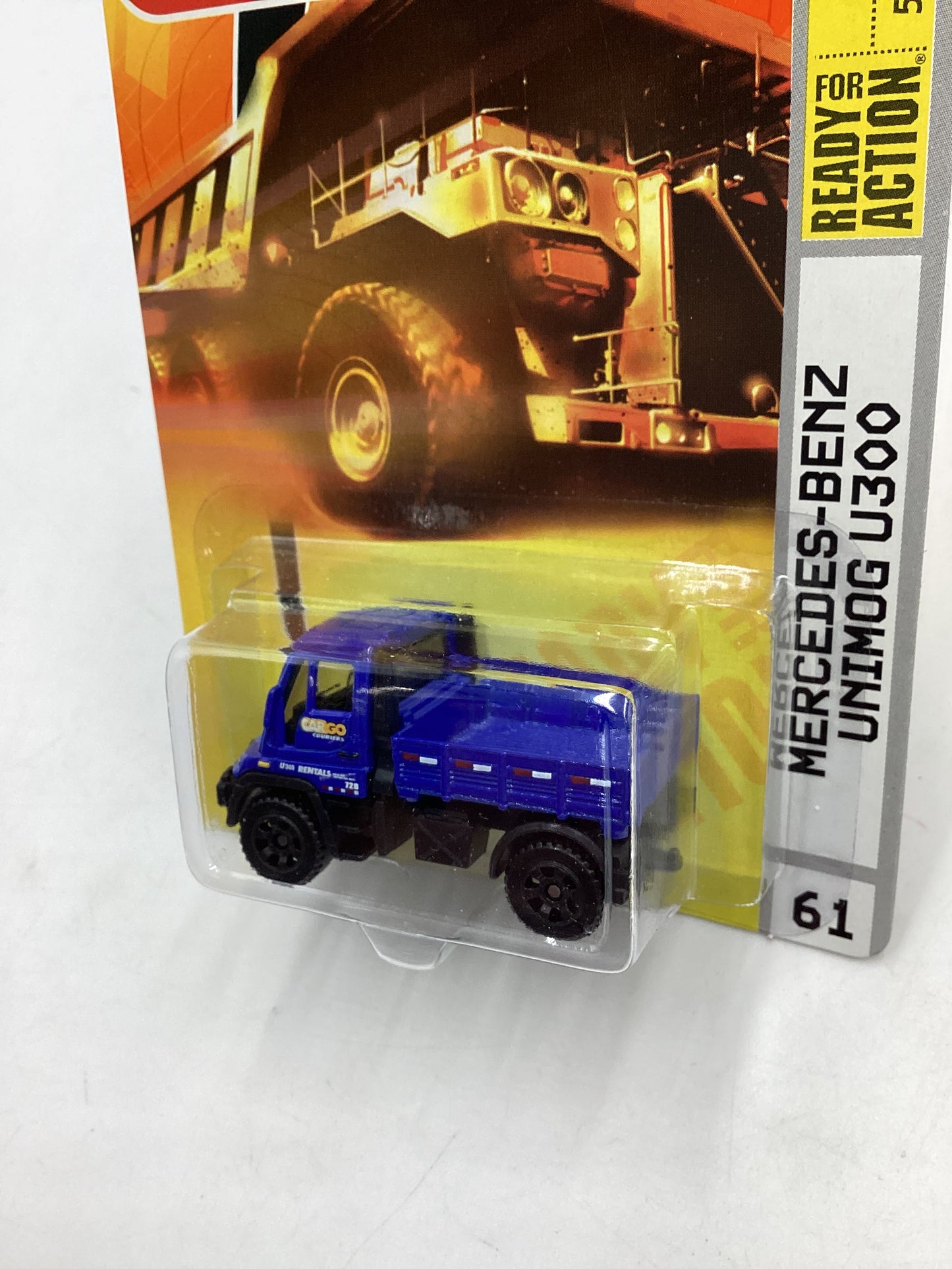 Matchbox #61 Construction Mercedes-Benz Unimog U300 206B