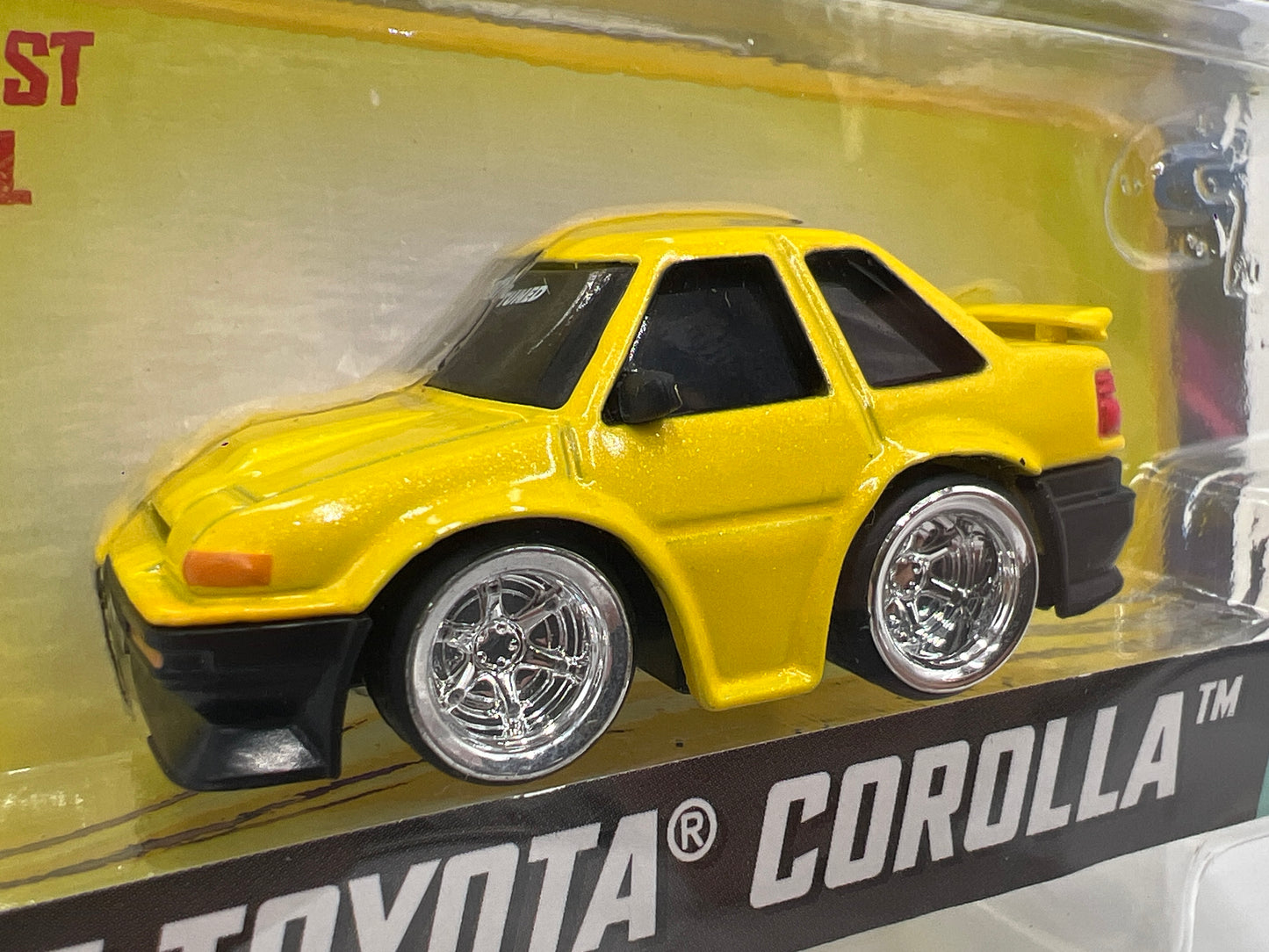 2025 MGA Car Tuned JDM Series 2 #1 85 Toyota Corolla Yellow 178J
