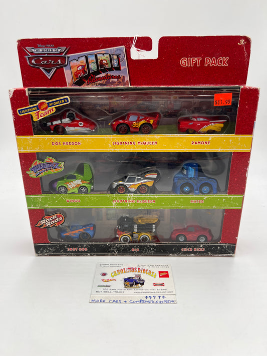 Disney Pixar The World Of Cars Mini Adventures Gift Pack VHTF