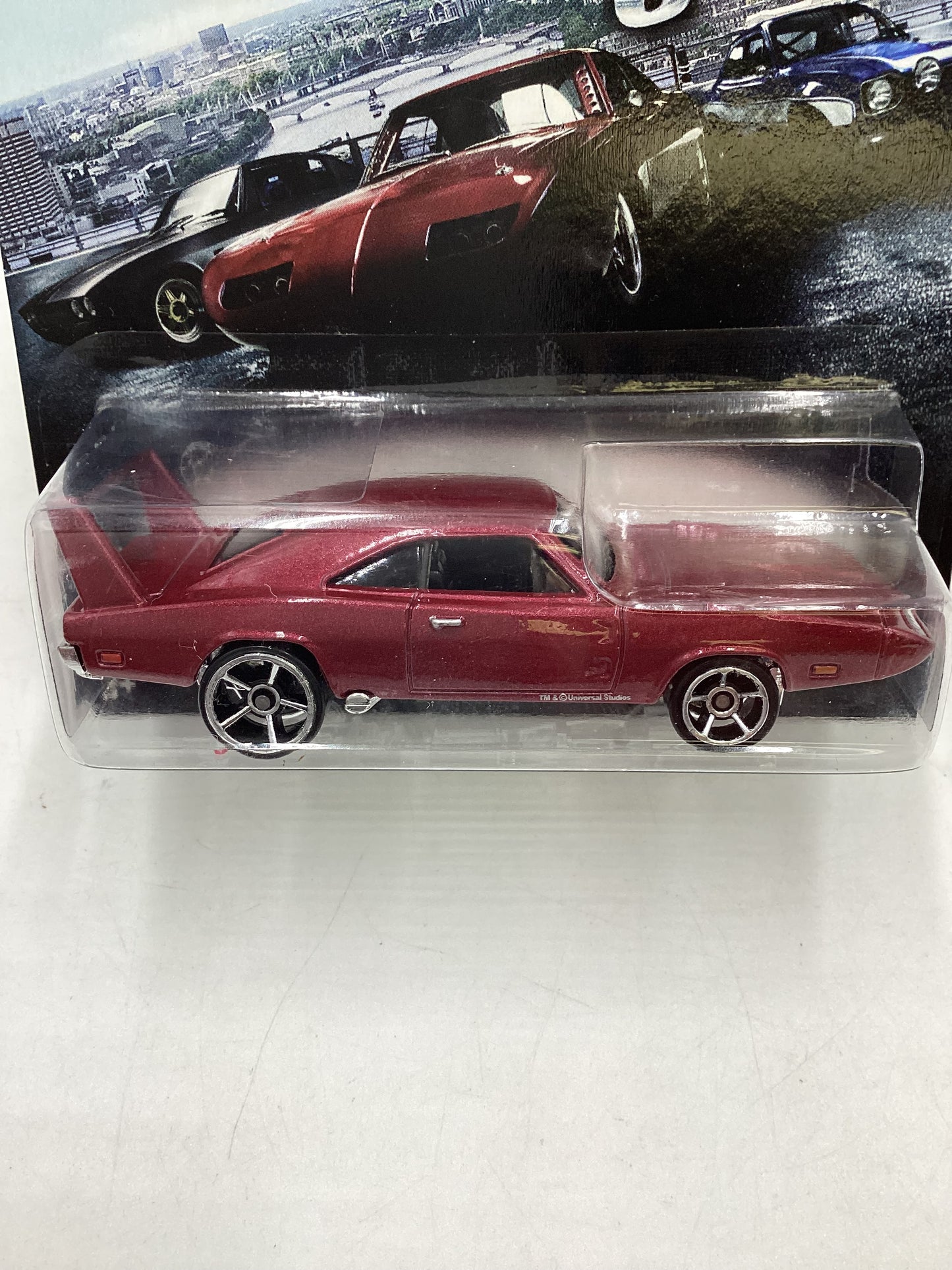 2014 Hot Wheels Fast & Furious 6 #1 69 Dodge Charger Daytona 69E