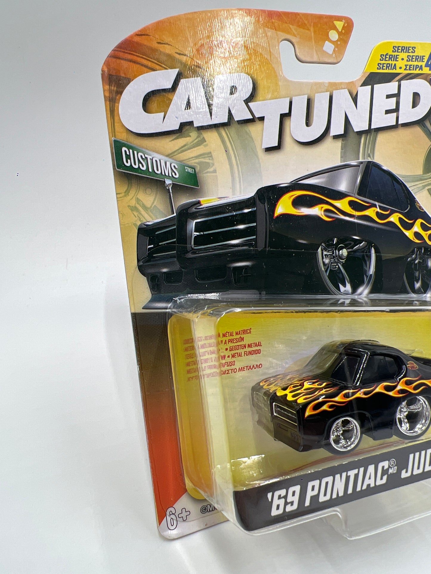MGA Car Tuned Hobby Exclusive Series 4 #4 69 Pontiac Judge Black 180i