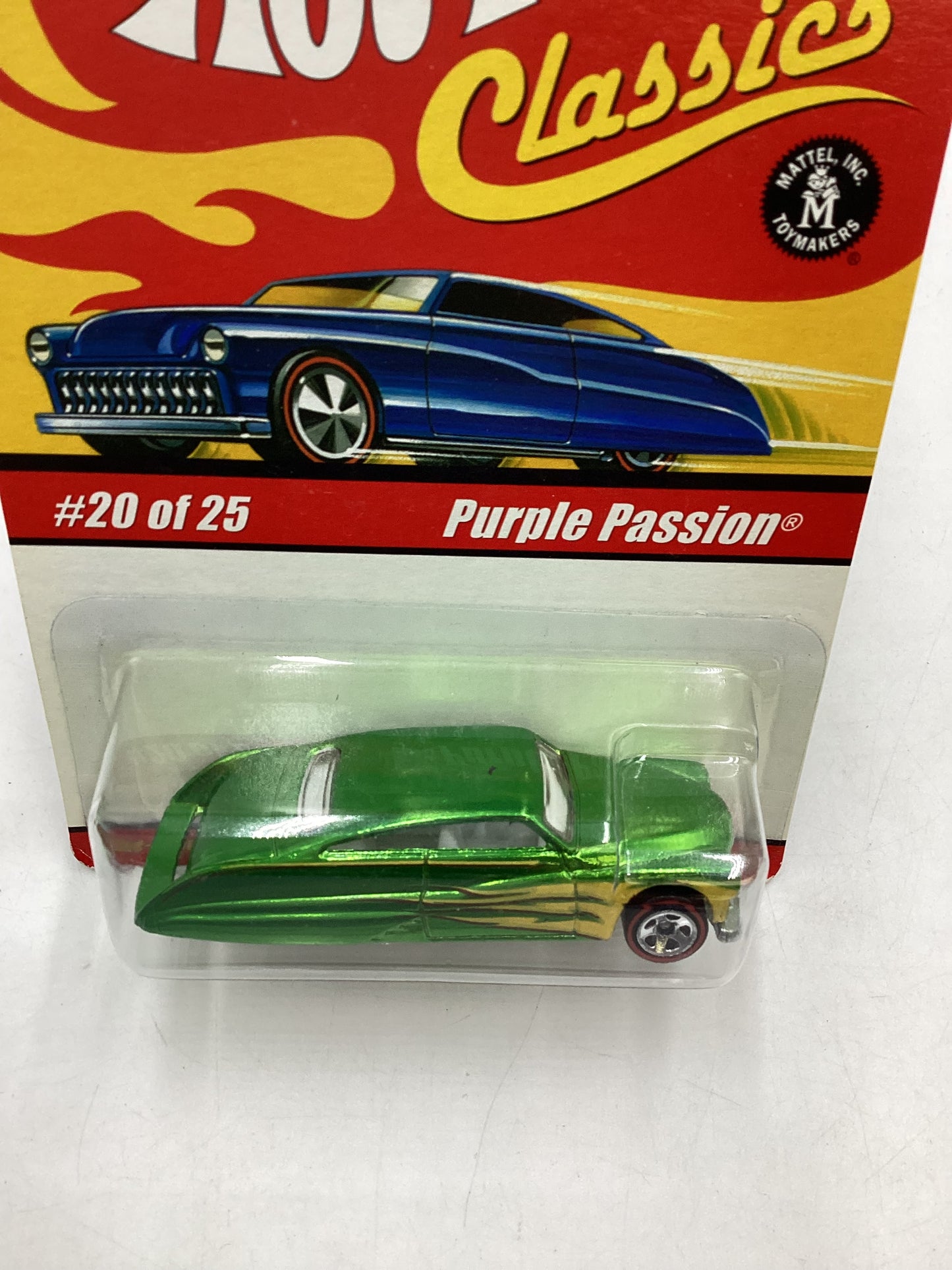 Hot wheels Classics Series 1 #20 Purple Passion Green (SR)