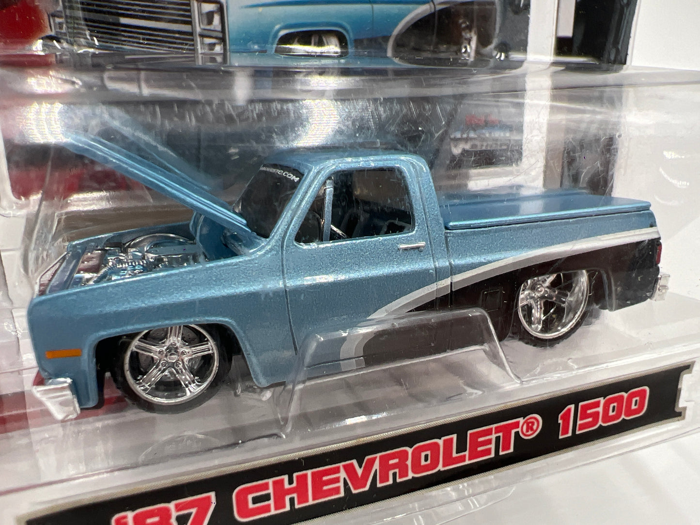 2006 Maisto G Ridez 87 Chevrolet 1500 Light Blue