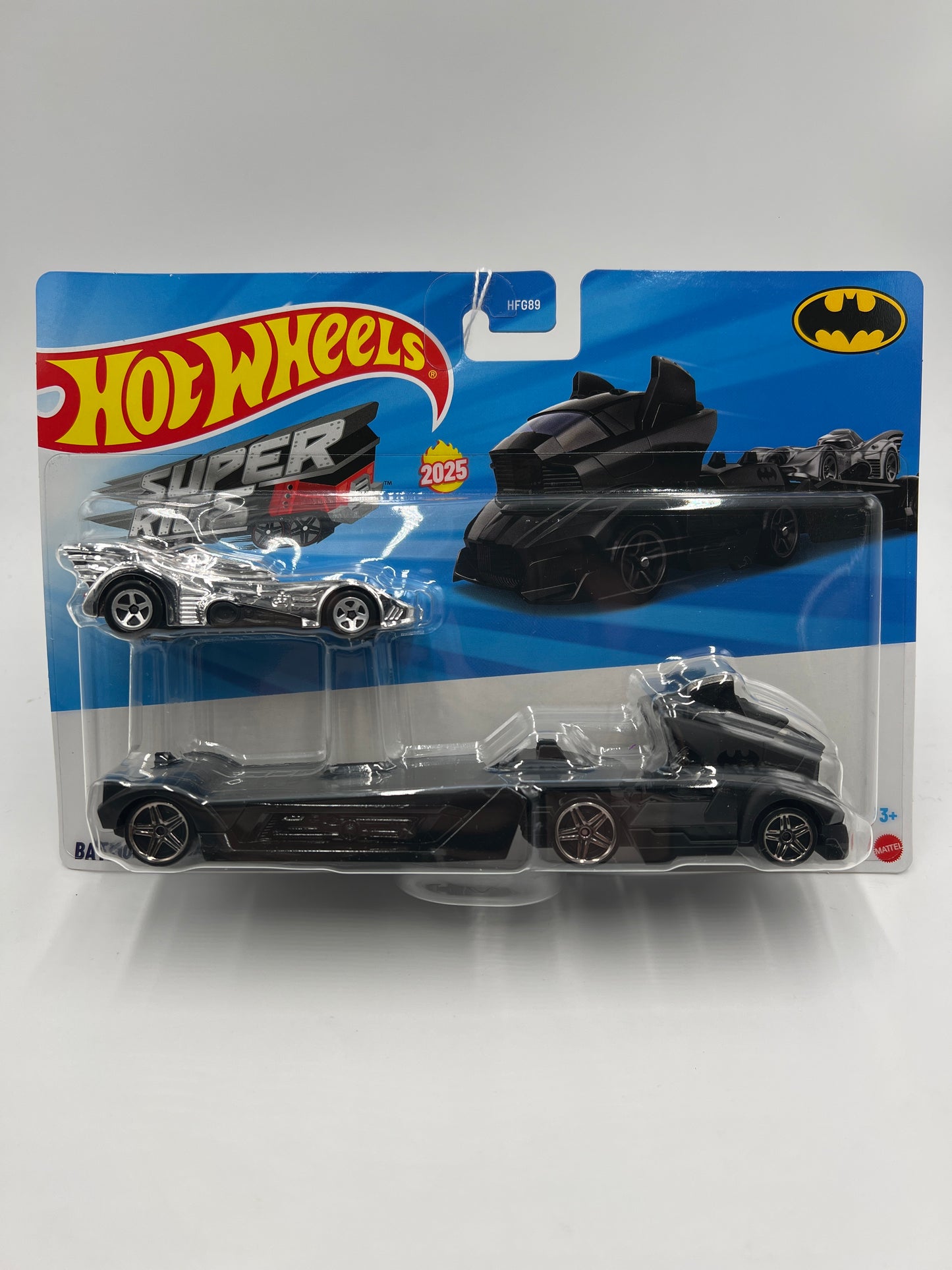 2025 Hot Wheels Super Rigs Batmobile Hauler Black SR