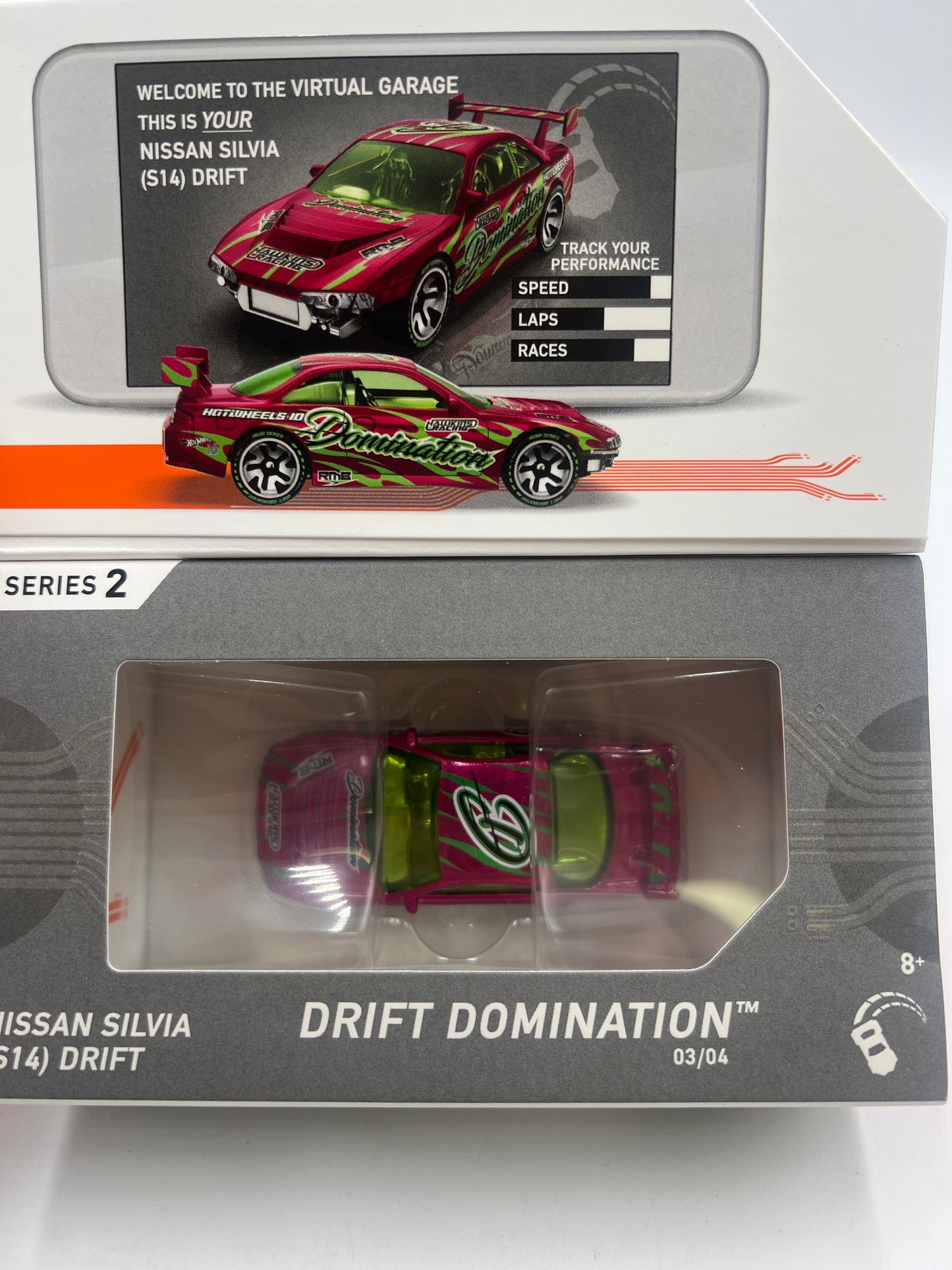 Hot Wheels iD Nissan Silvia (S14) Drift Series 2 Sealed