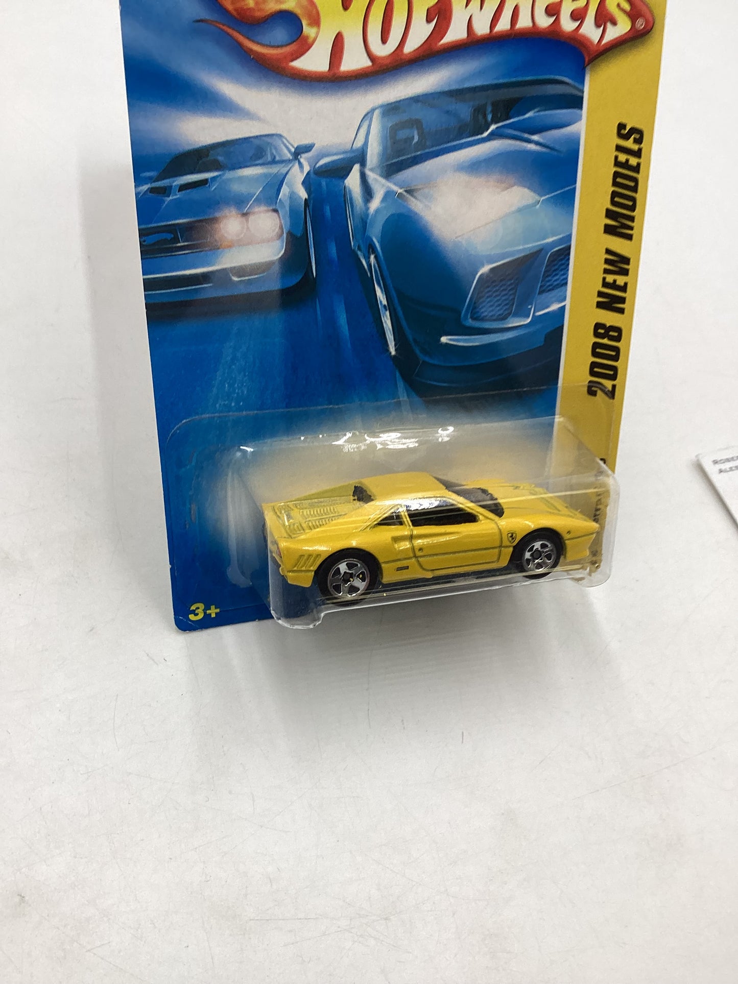 2008 Hot Wheels #038 Ferrari GTO Yellow