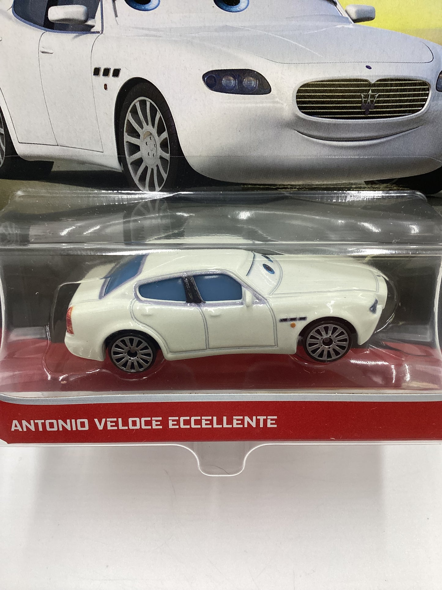Disney Pixar Cars Antonio Veloce Eccellente White 170D