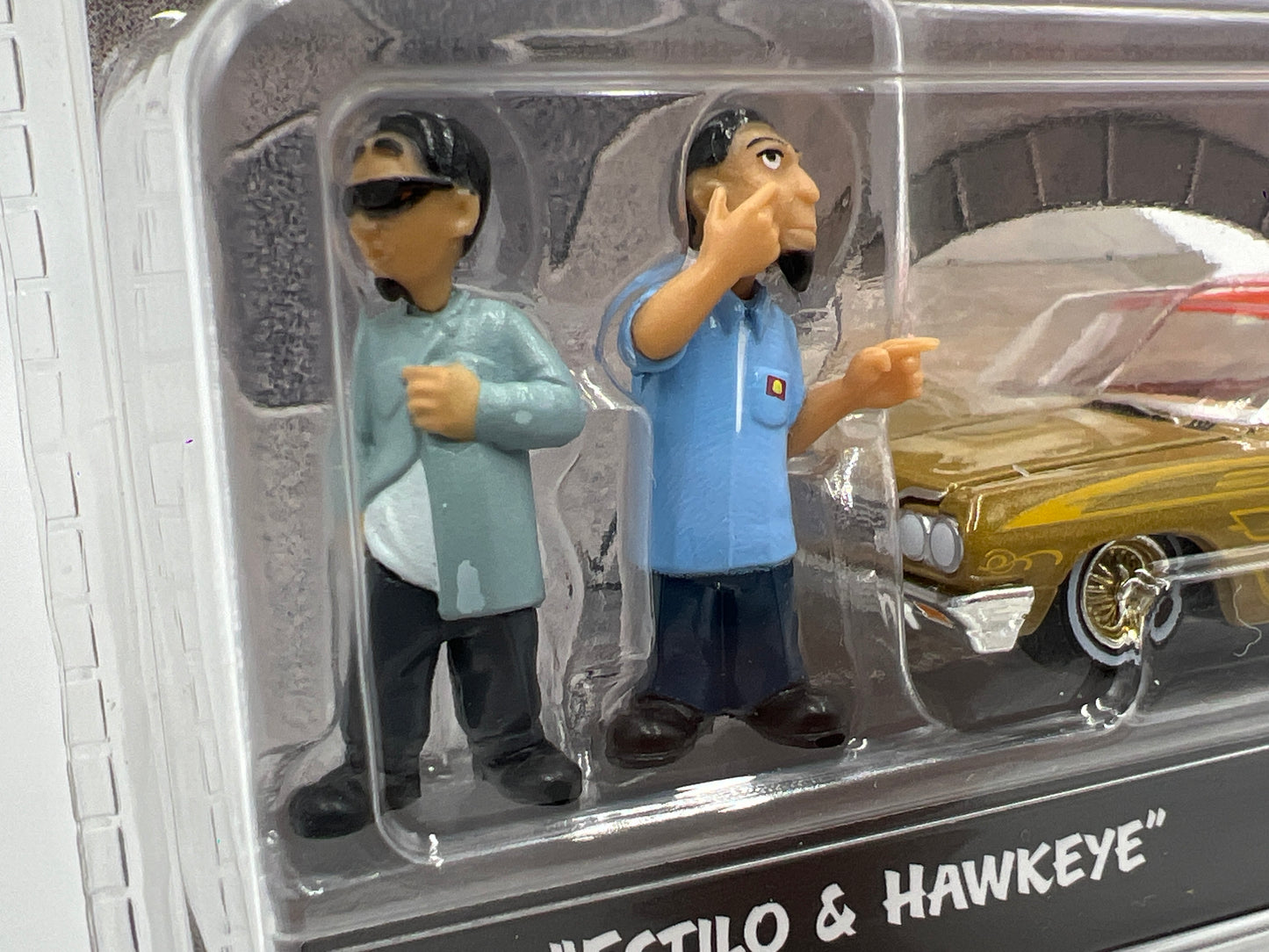 Greenlight x DGA Homie Rollerz CHASE 64 Chevy Impala Gold & Estilo/Hawkeye