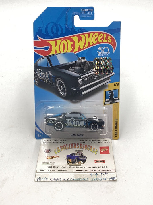 2018 hot wheels super treasure hunt King Kuda factory sealed sticker W/ Protector