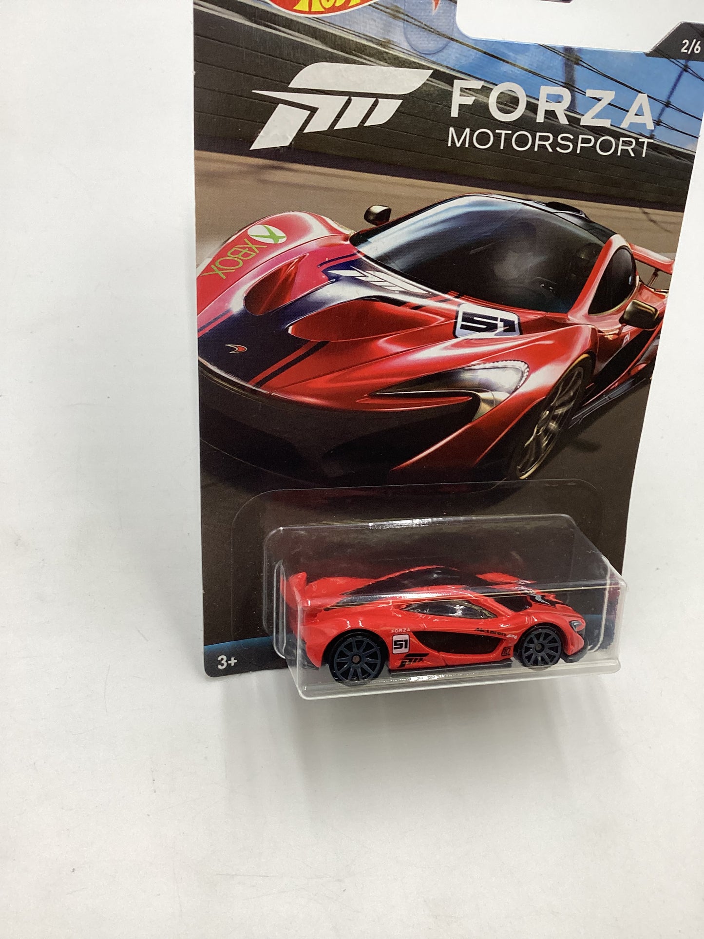Hot wheels 2017 Forza Motorsports #2 McLaren P1 154D