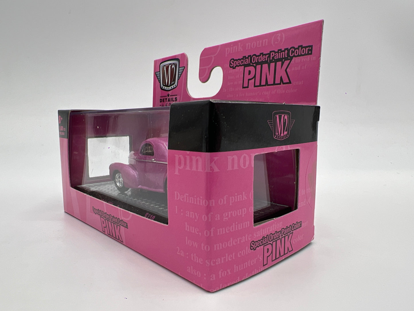 M2 Machines Walmart Exclusive Special Order Paint 1941 Willys Coupe Pink S110