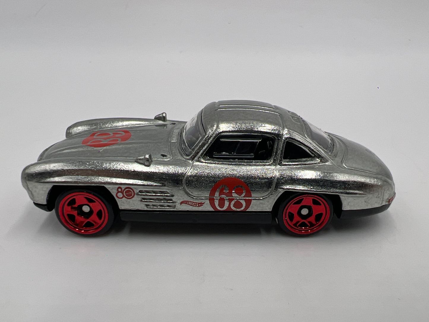 2025 Hot Wheels Mattel 80 Years Replay The Classics Zamac Mercedes-Benz 300 SL Loose