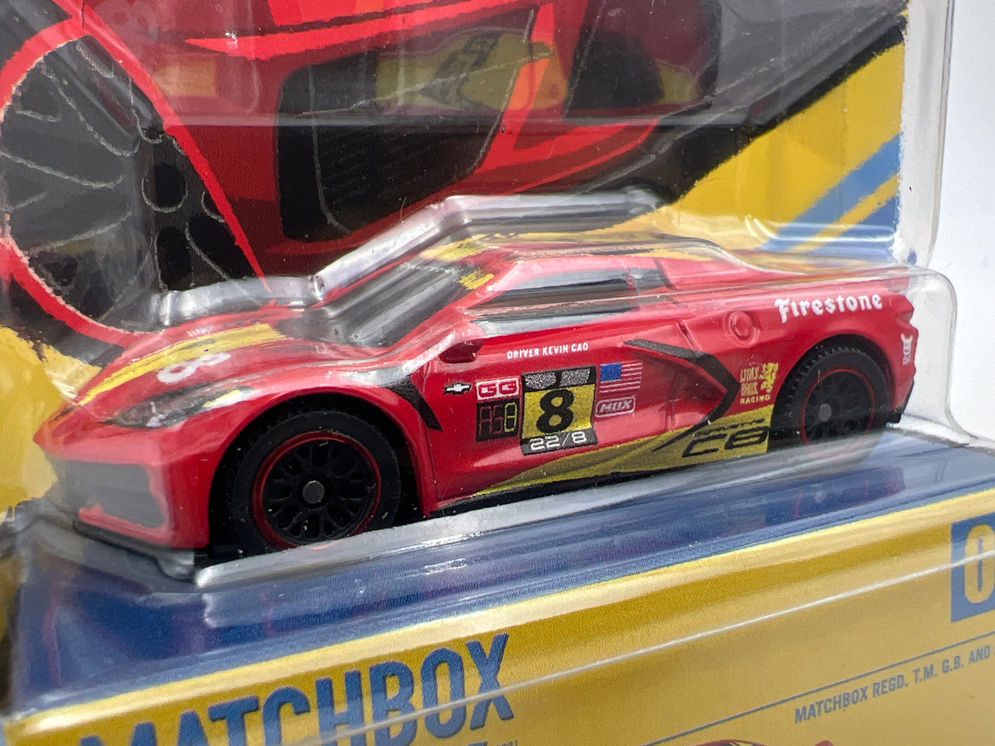 Matchbox Collectors #4 2020 Chevy Corvette Red 169O