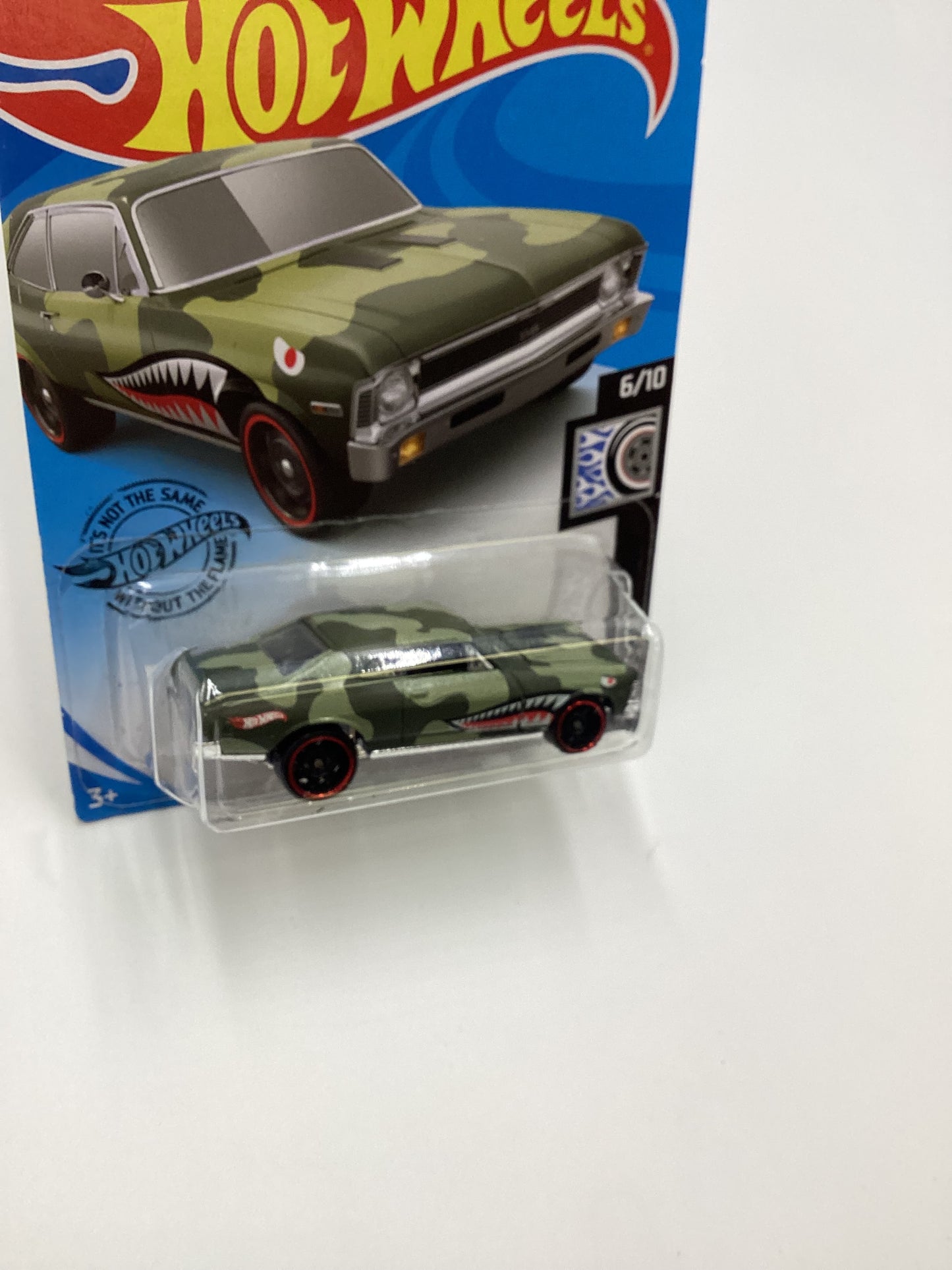 2020 Hot Wheels #73 68 Chevy Nova Green 16D