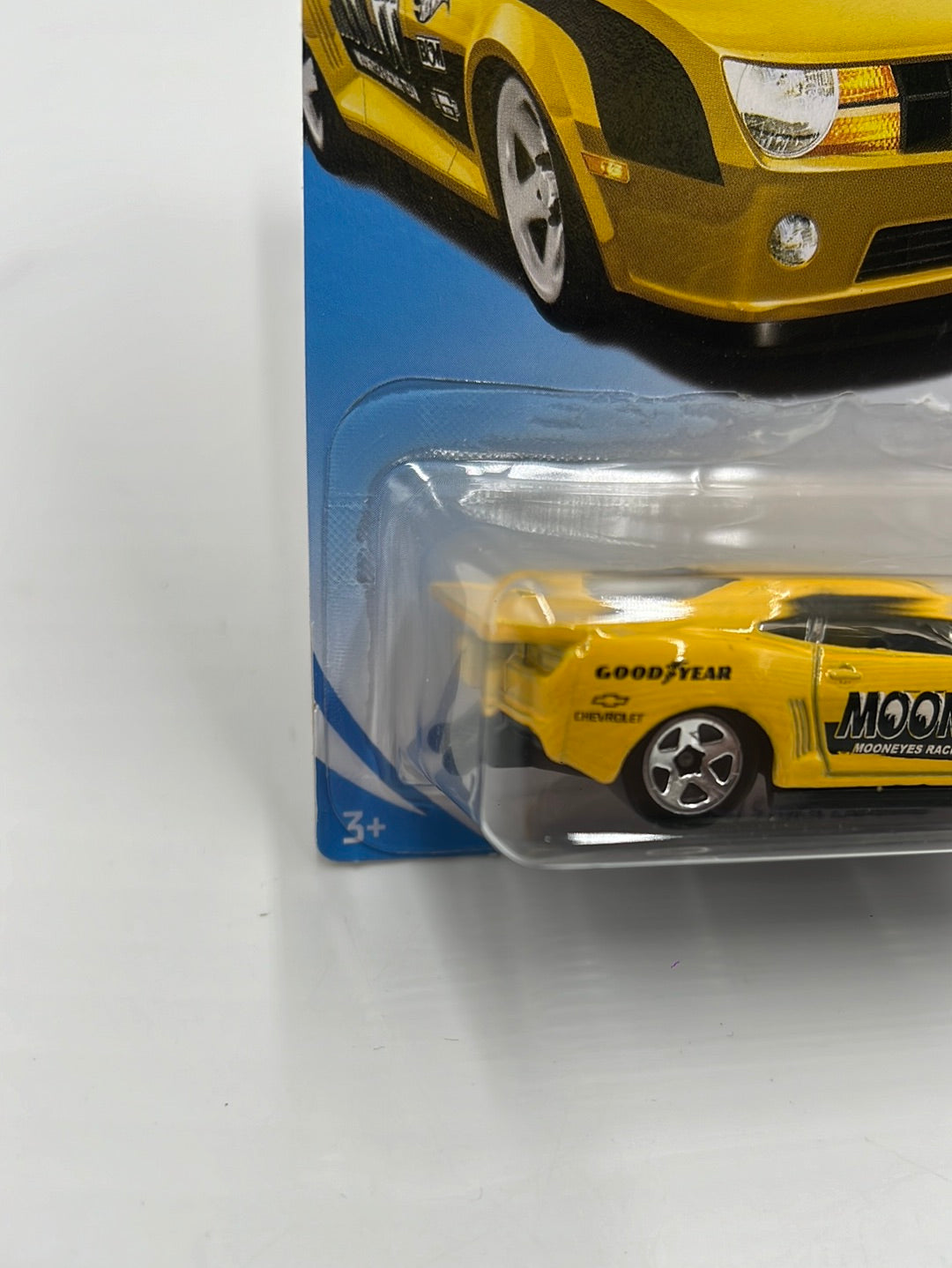 2018 Hot Wheels  #105 10 Pro Stock Camaro Mooneyes Yellow 16E