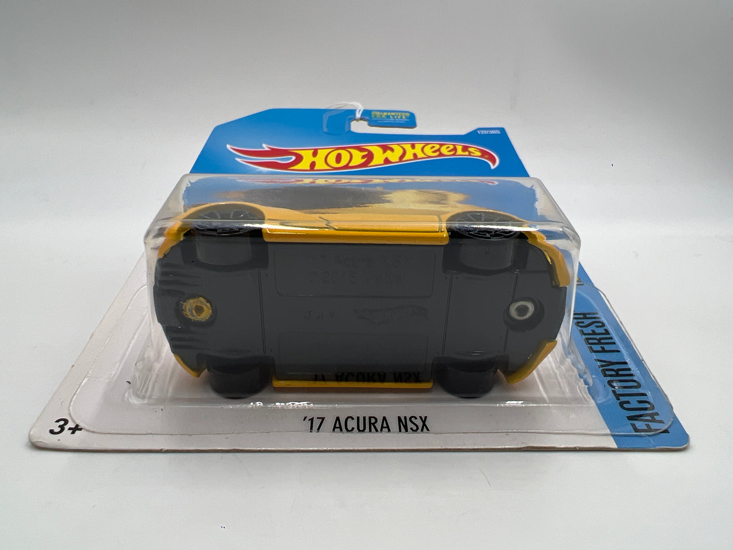 2017 Hot Wheels Factory Fresh #127 17 Acura NSX Yellow 103C