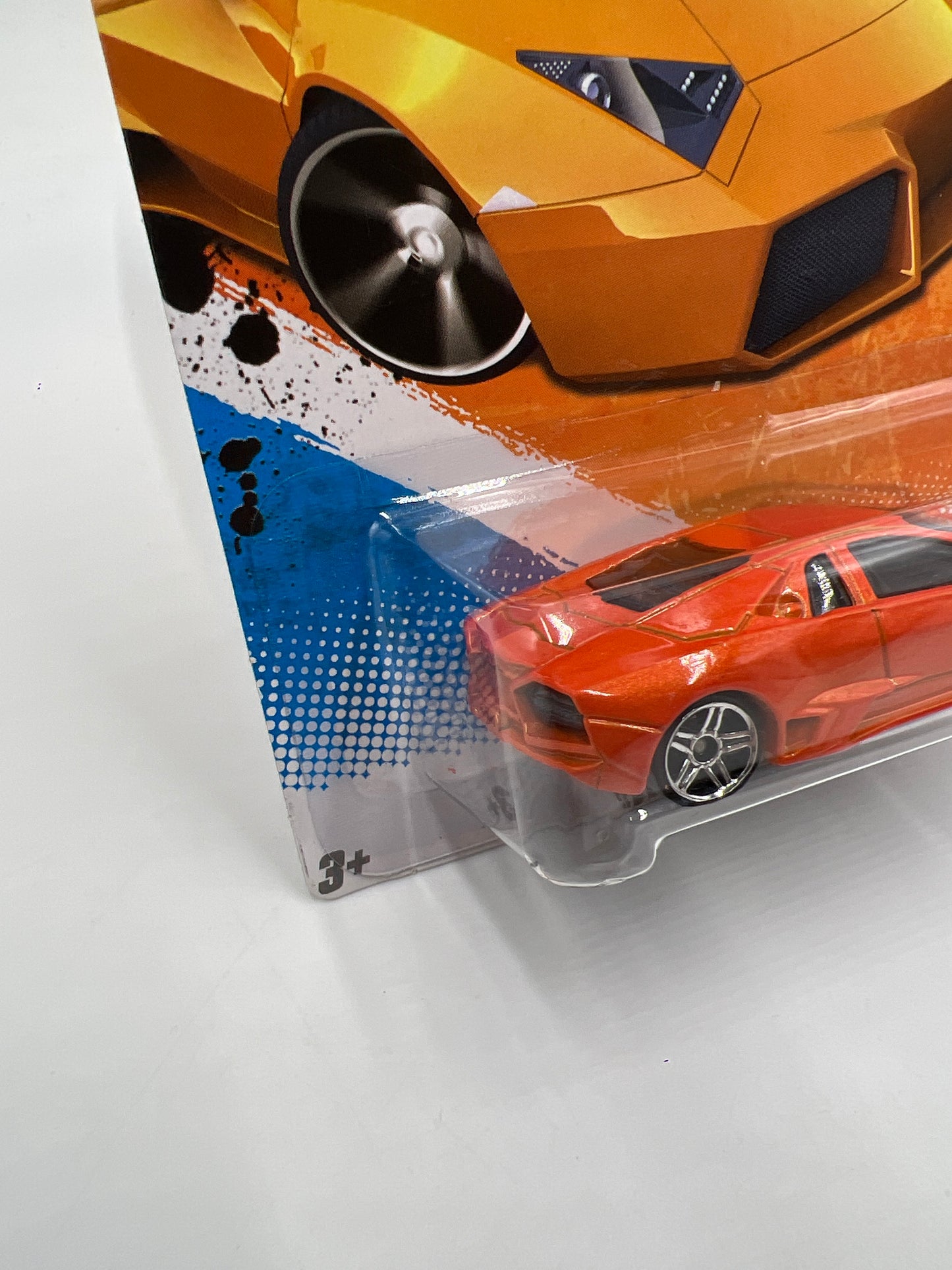 2010 Hot Wheels Garage  #71 Lamborghini Reventon Orange 102C
