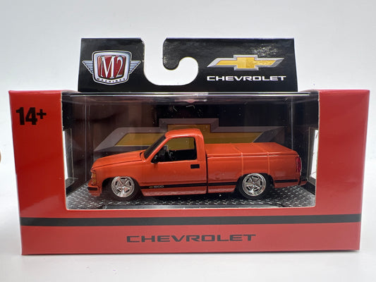 2026 M2 Machines WMTS22 Walmart Exclusive OBS 1993 Chevrolet C1500 Orange