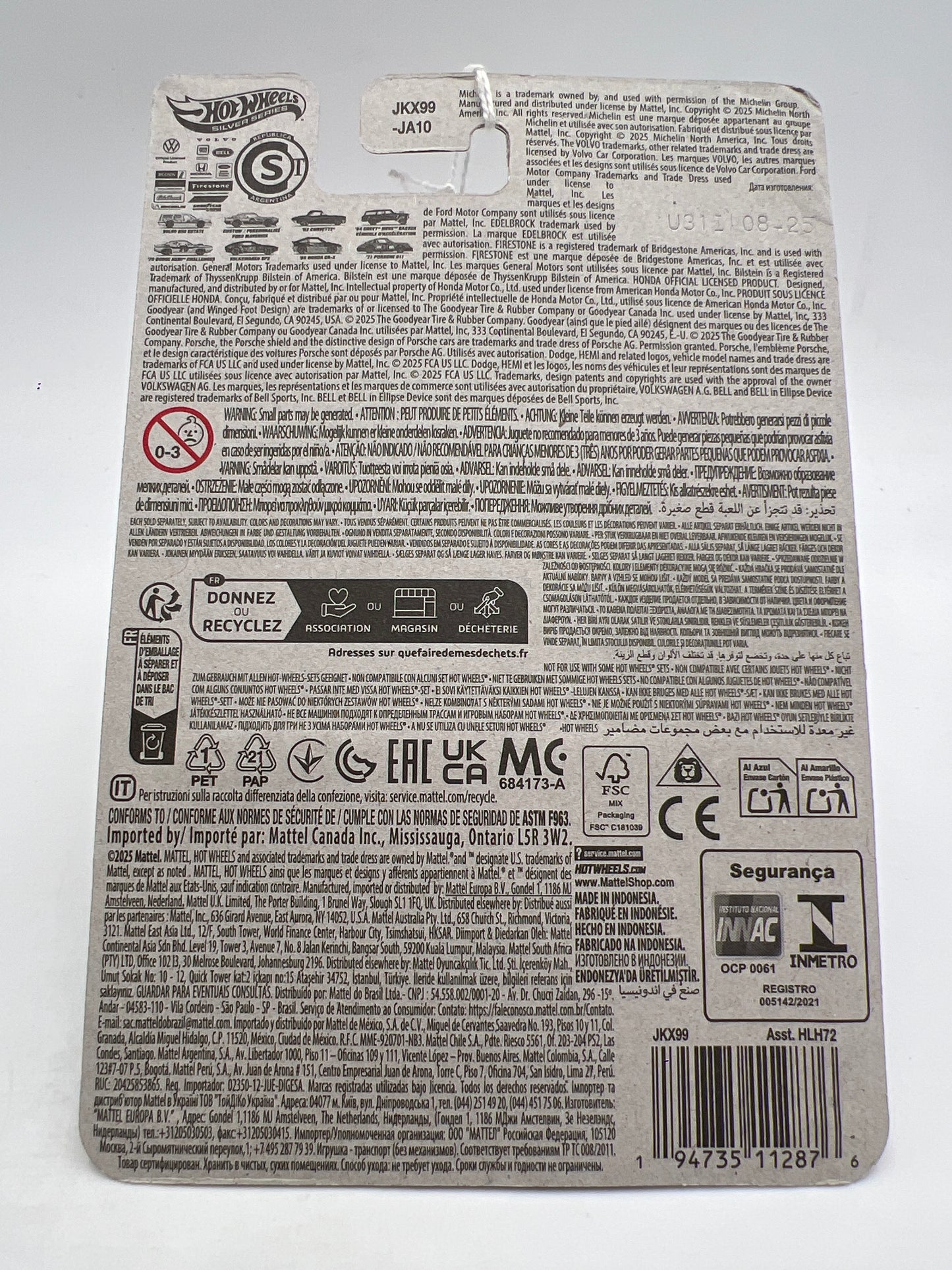 2026 Hot Wheels Neon Speeders #7 CHASE 85 Honda CR-X Black/Orange 158C