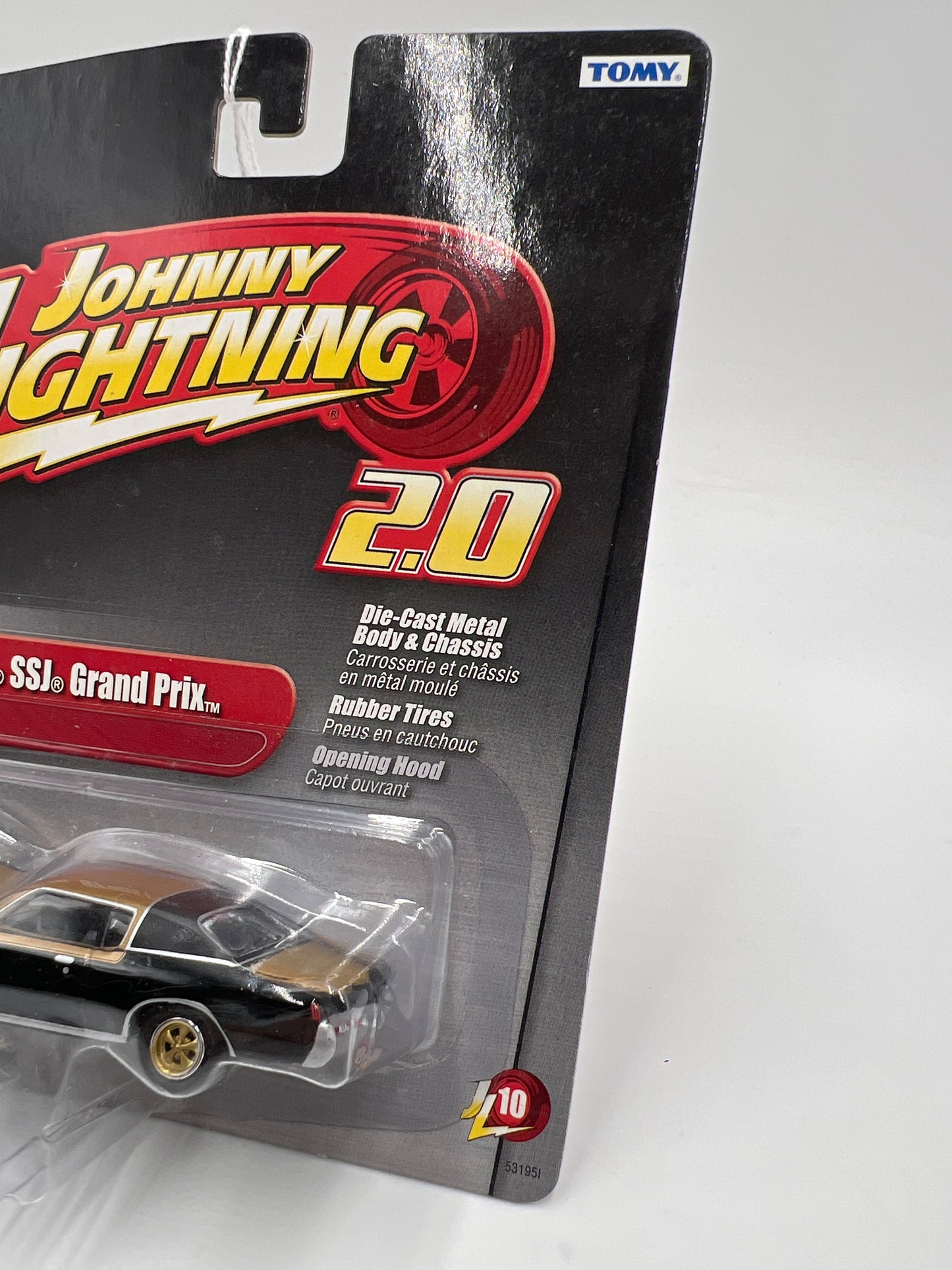 Johnny Lightning 2.0 Tomy Release #10 1972 Hurst SSJ Grand Prix Black/Gold