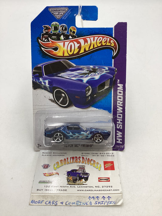 2013 Hot Wheels #235 73 Pontiac Firebird 36G