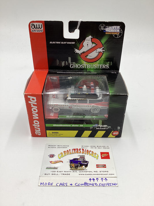 Auto World Ghostbusters Release 8 #40 Ghostbusters Ecto-1A White VHTF White Lightning Chase