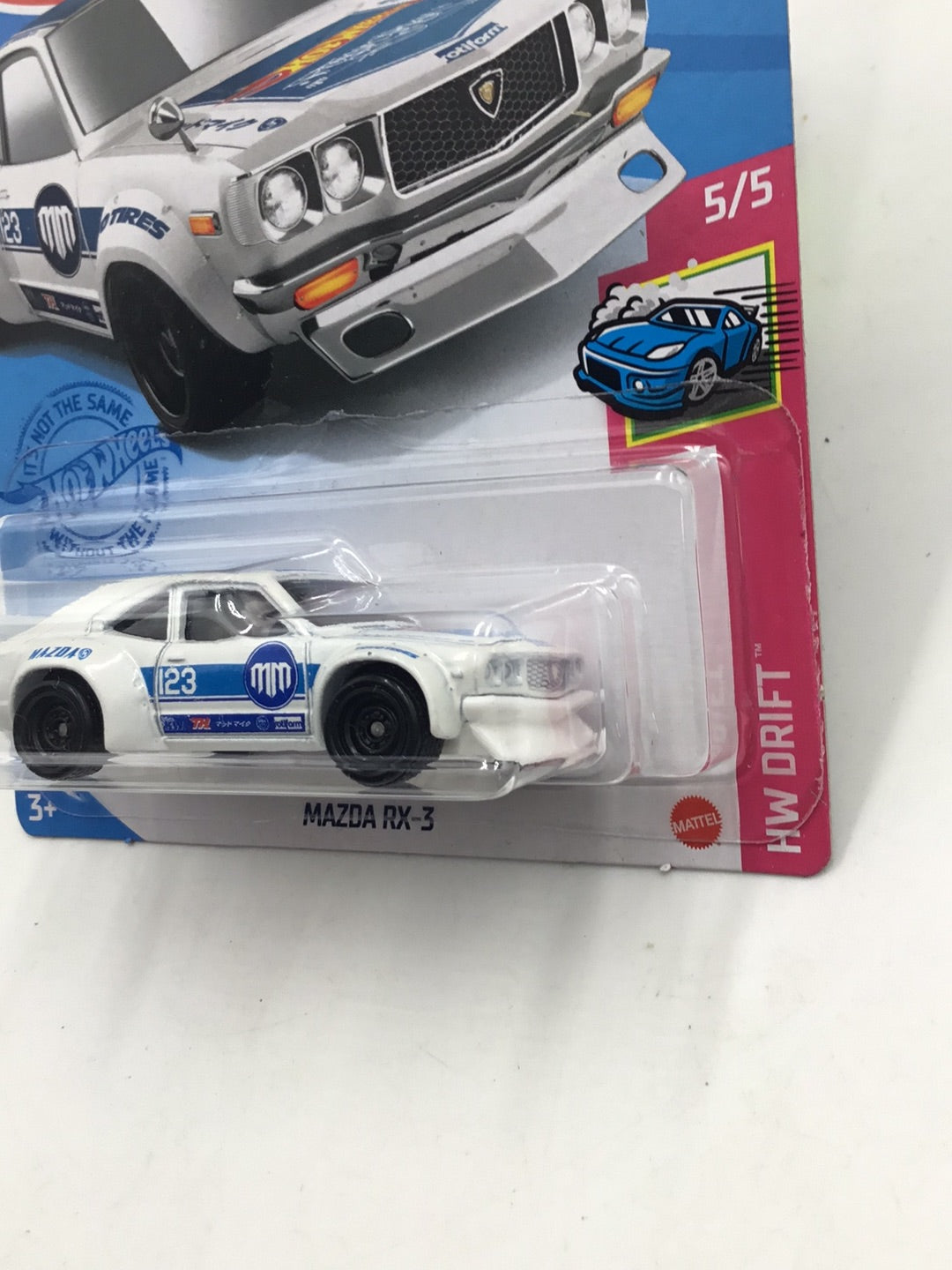 2021 hot wheels super treasure hunt #137 Mazda RX-3 with protector