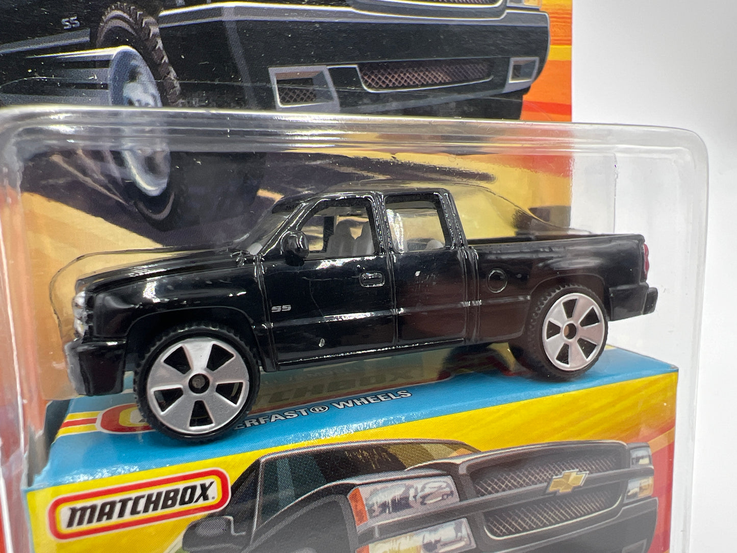 Matchbox Superfast #13 Chevrolet Silverado SS Black Cateye