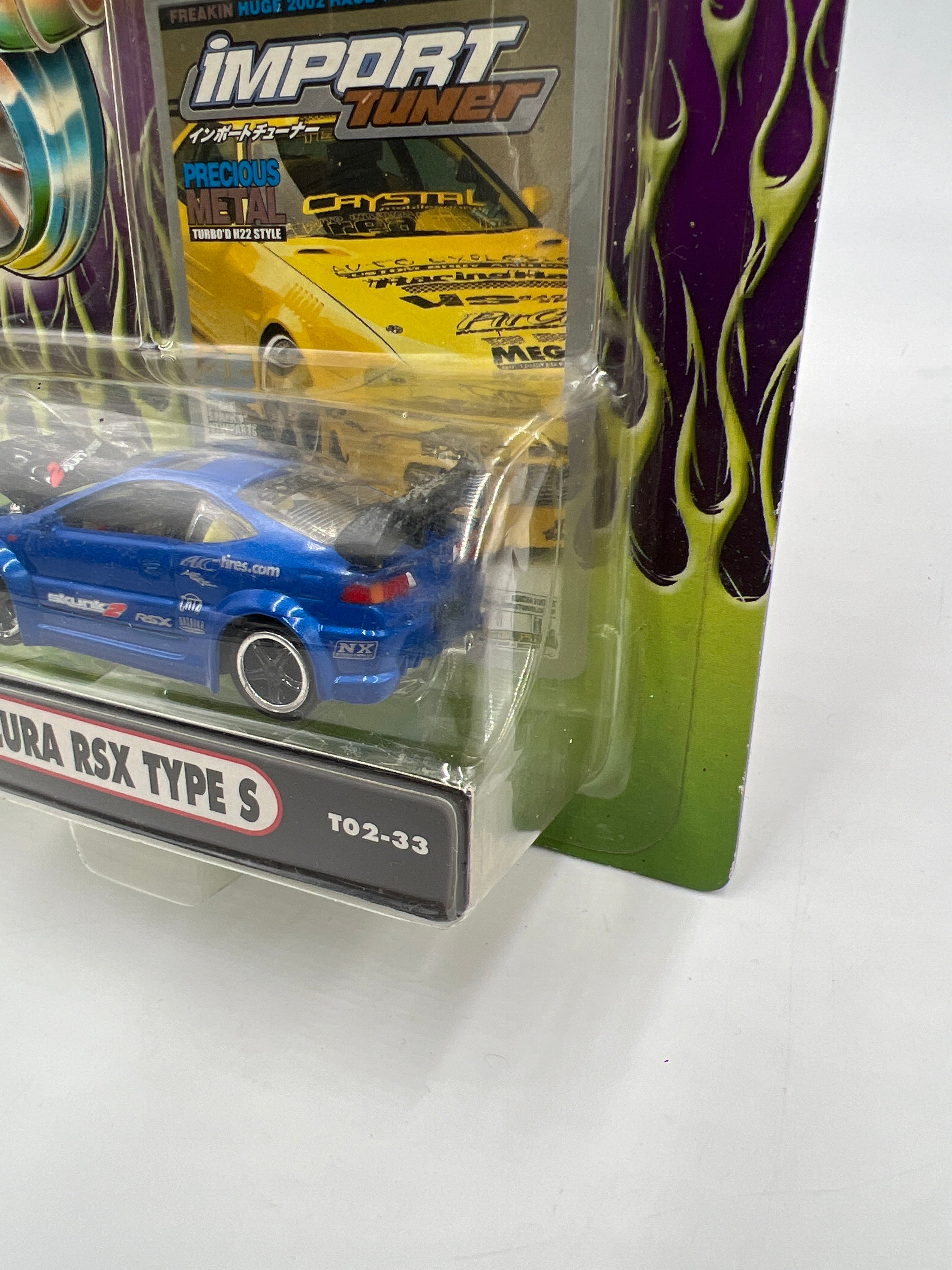 Muscle Machines Import Tuner 02 Acura RSX Type S Blue T02-33 J