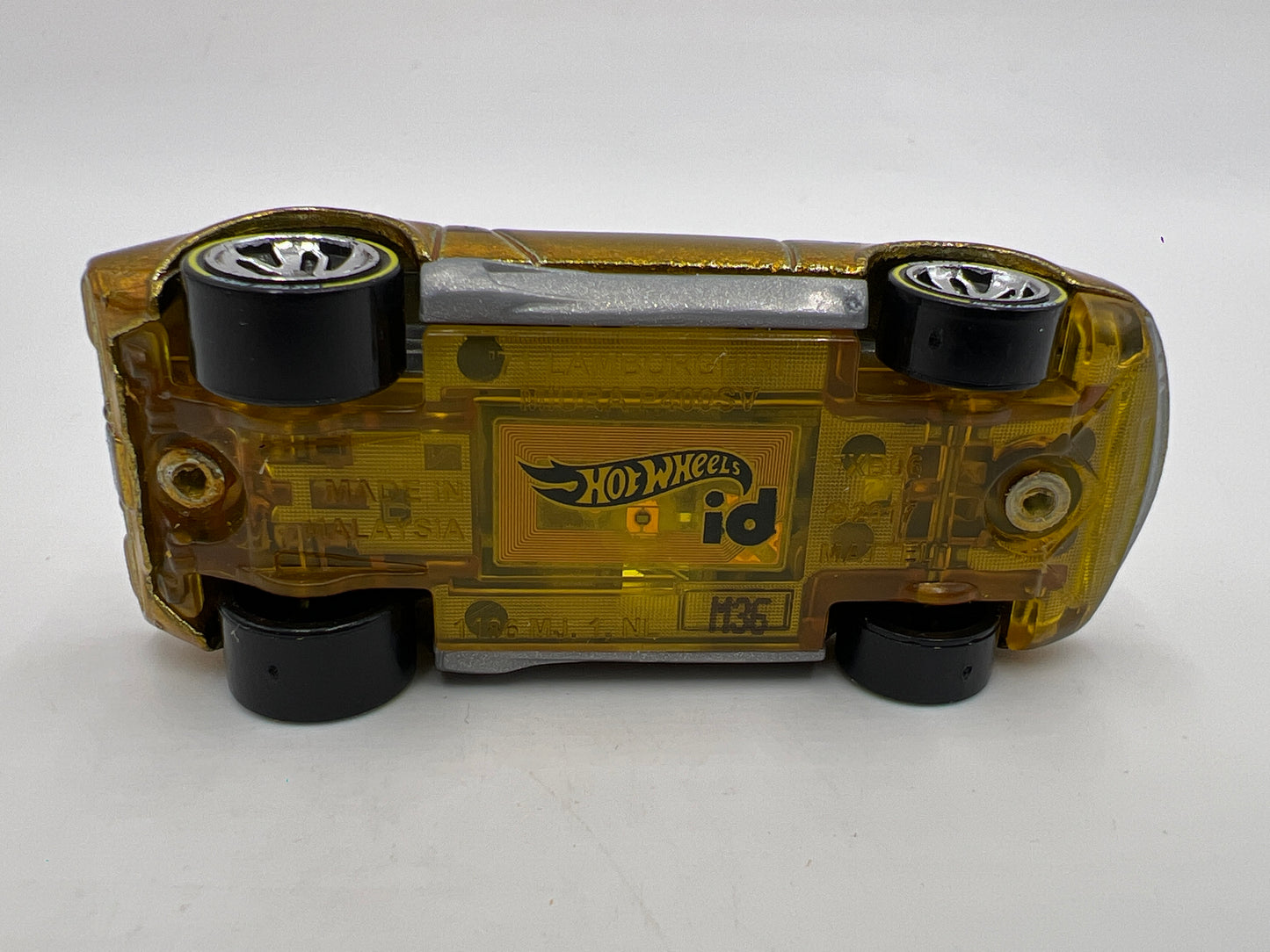 Hot Wheels iD Factory Fresh Series 1 #3 71 Lamborghini Miura P400 SV Gold