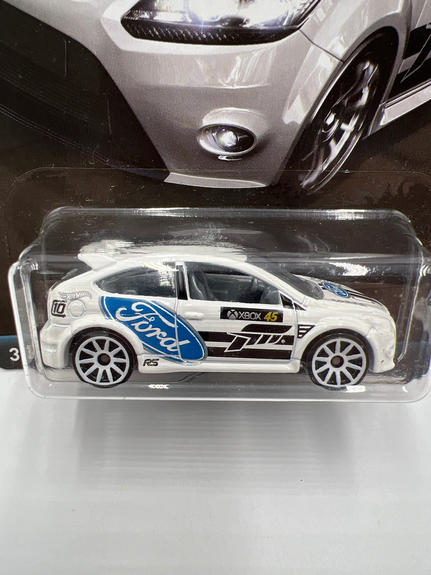 Hot Wheels Forza Motorsport #1 09 Ford Focus RS White 154B