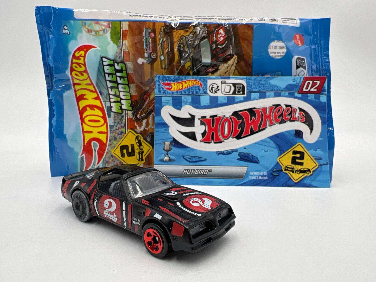 2024 Hot Wheels Mystery Models Series 2 #2 CHASE Hot Bird Black