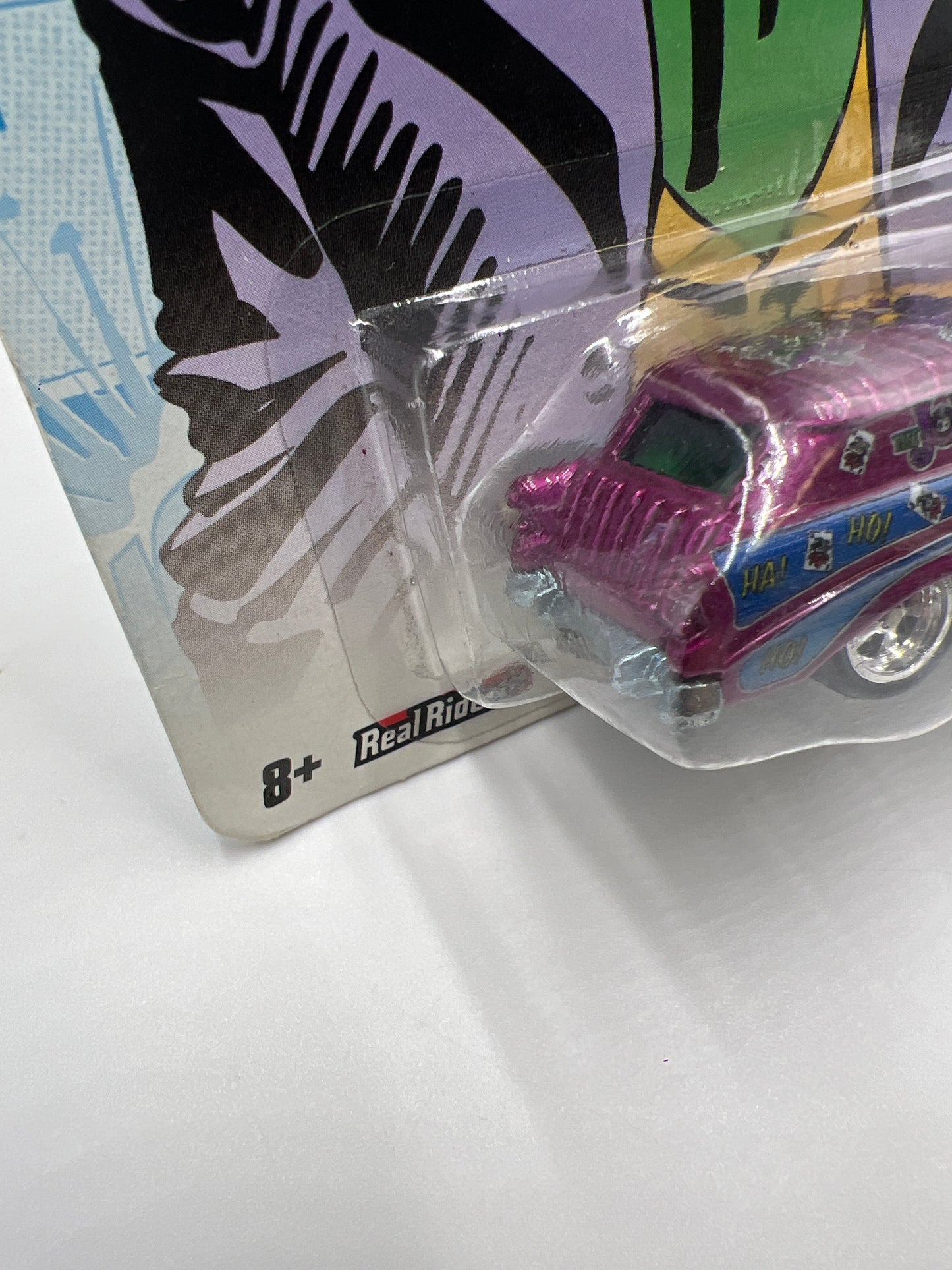 Hot Wheels Premium DC Comics The Joker 56 Chevy Nomad Purple 268A